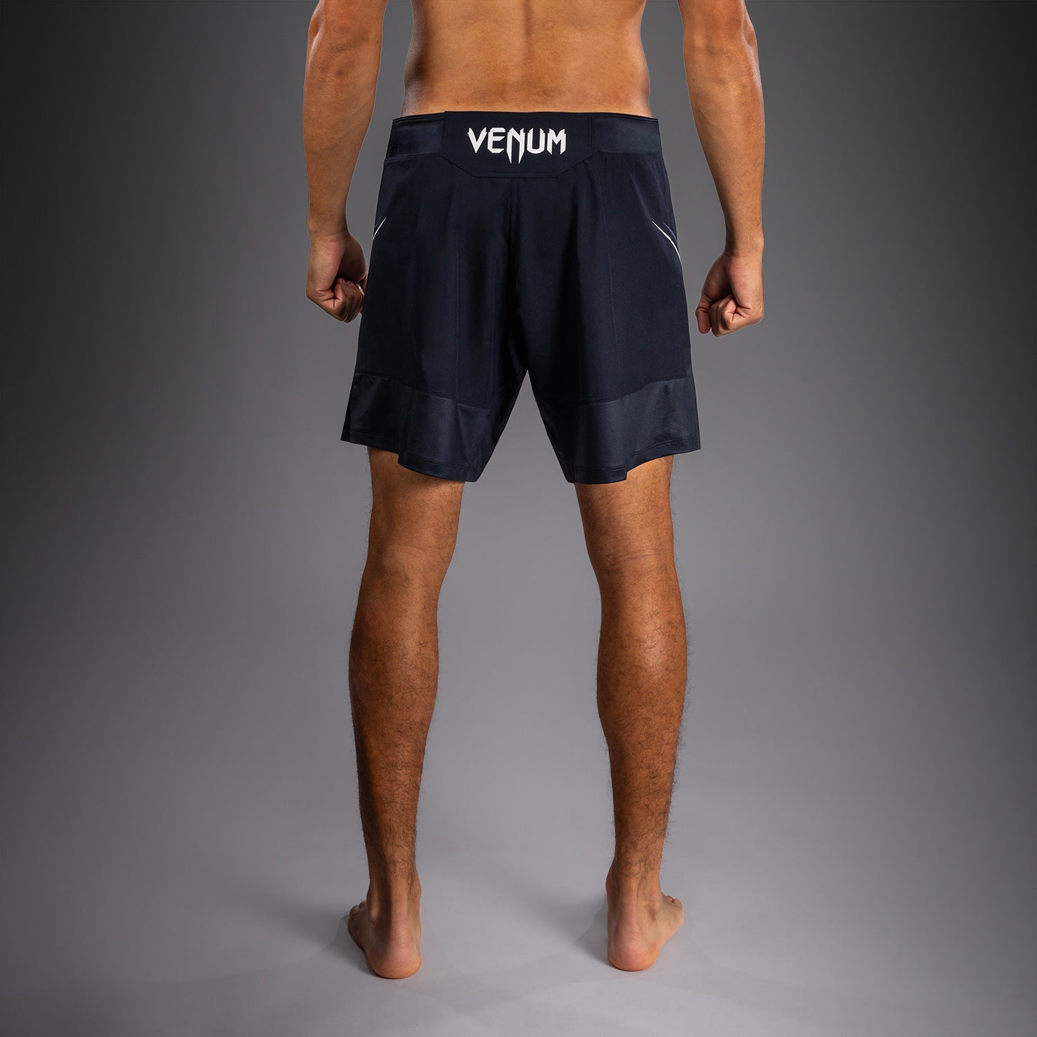 Venum G-Core Fight Shorts - Navy Blue/White  product-type_MMA Shorts Venum