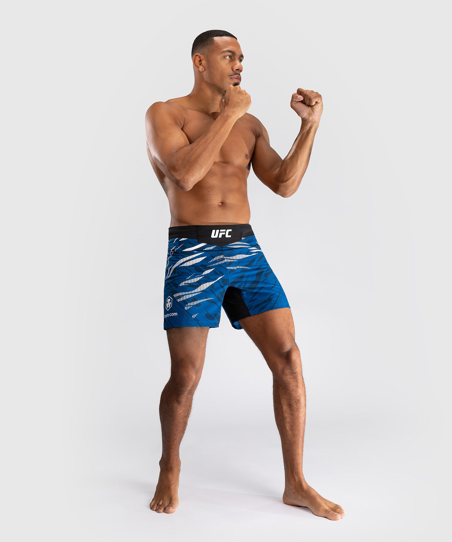 UFC Fusion by Venum Personalized Authentic Fight Night Men's Fight Short - Short Fit - Blue