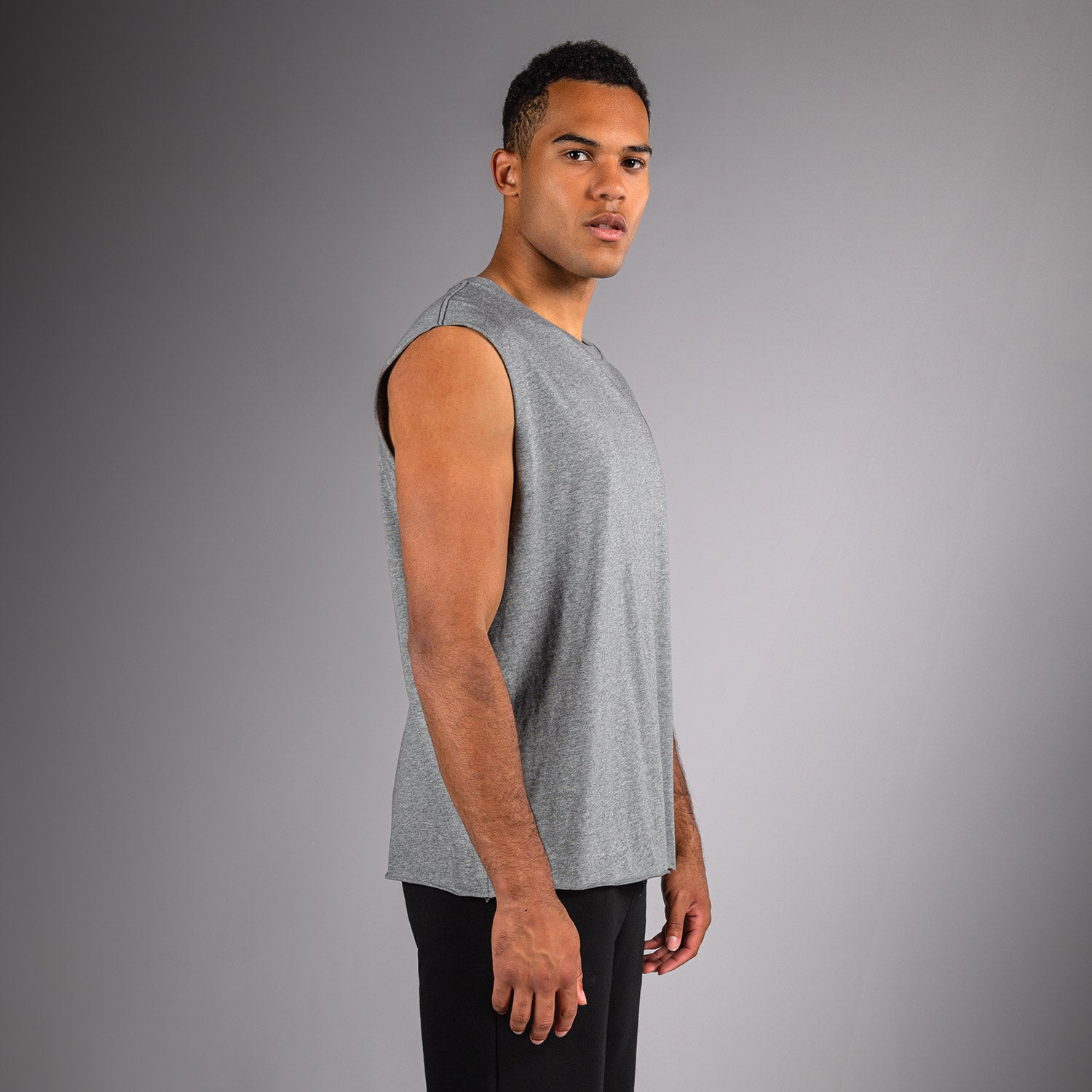Venum Divide Sleeveless T-Shirt - Heather Grey - Venum
