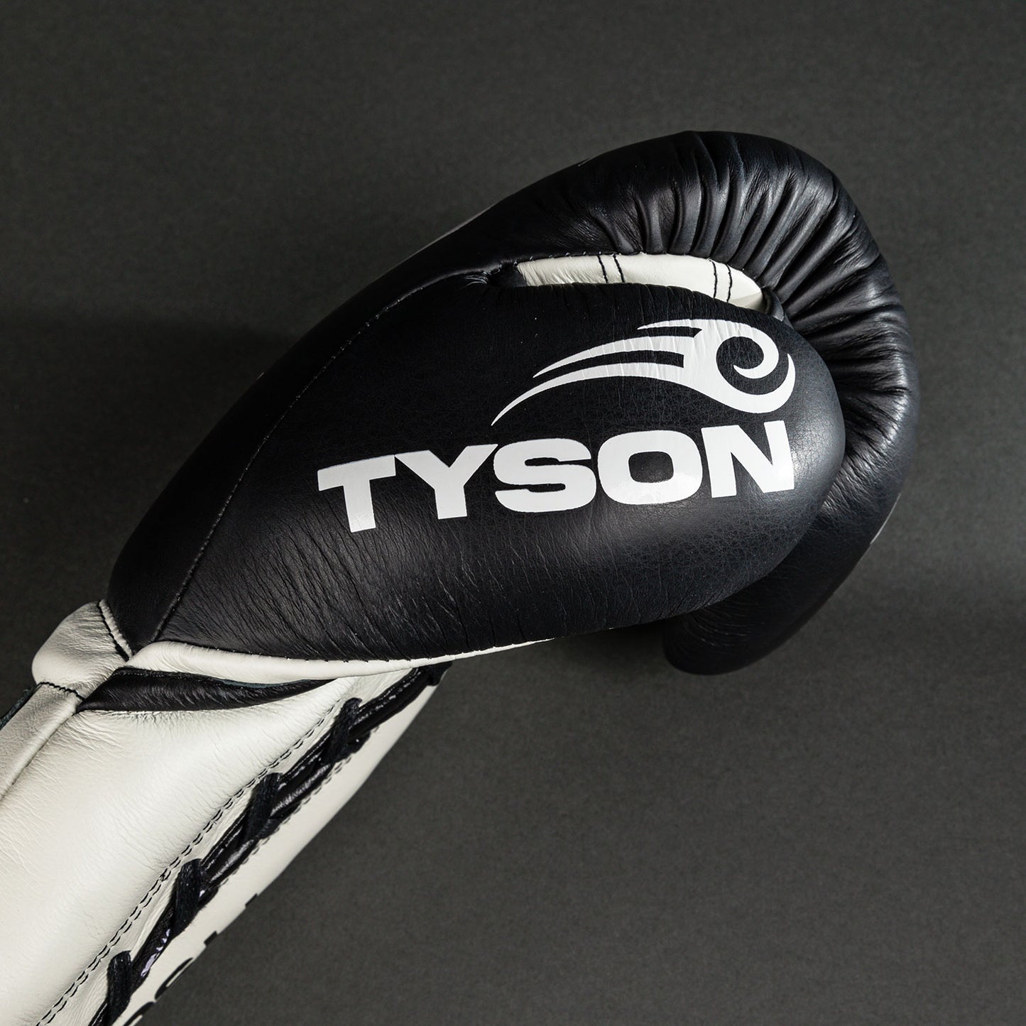 Venum Giant 2.0 Mike Tyson Pro Boxing Gloves with Laces - Deep Black/Optical White