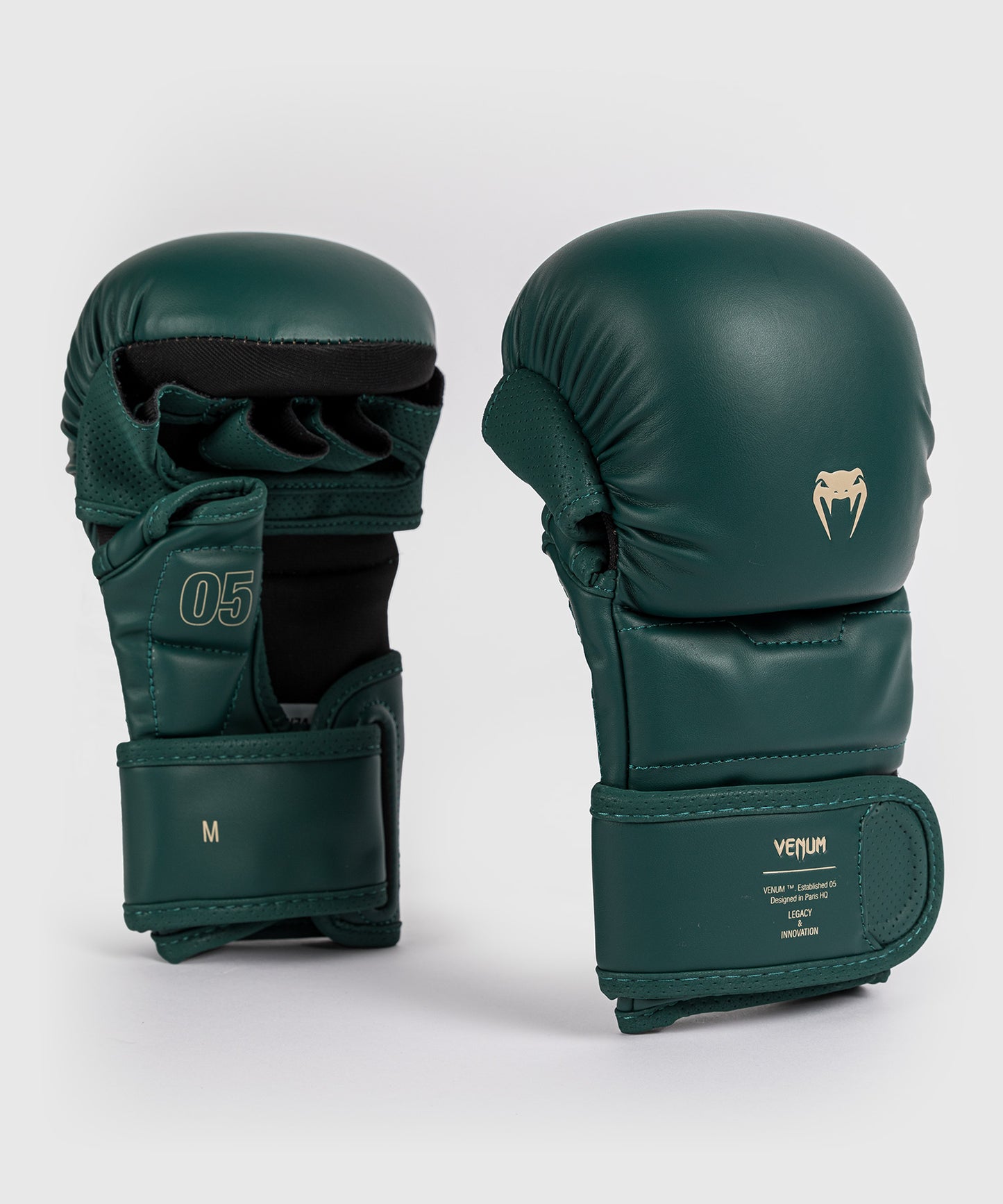 Venum Impact Evo MMA Sparring Gloves - Emerald Green