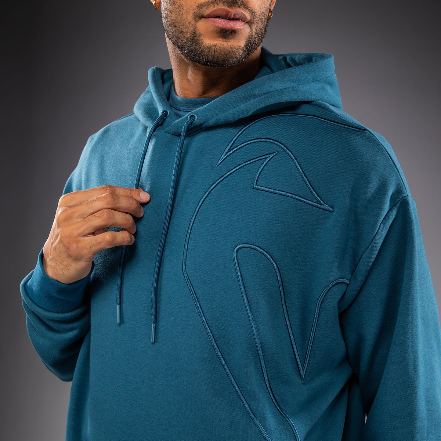 Venum Giant 3D Hoodie - Ocean Blue  product-type_Sweatshirts Venum