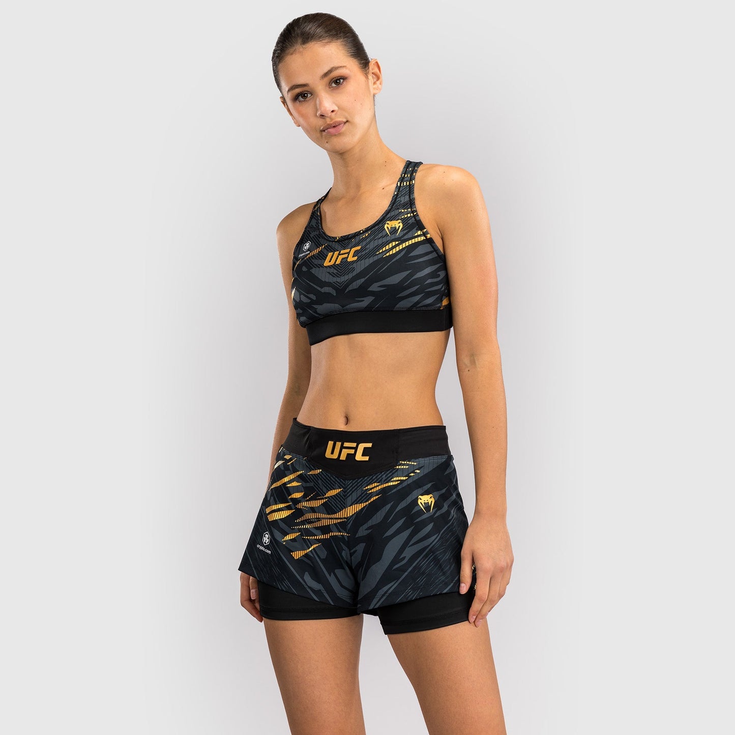 UFC Fusion by Venum Personalized Authentic Fight Night Women's Fight Short - Champion