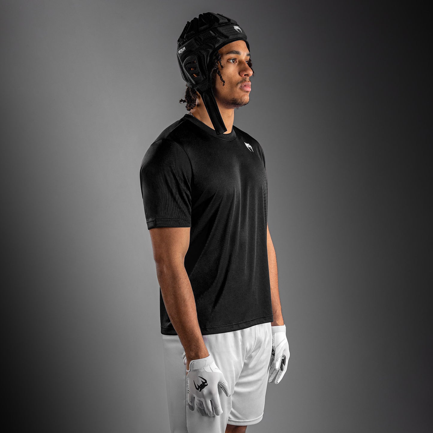 Venum Lineup Performance Short Sleeve T-Shirt - Black/White