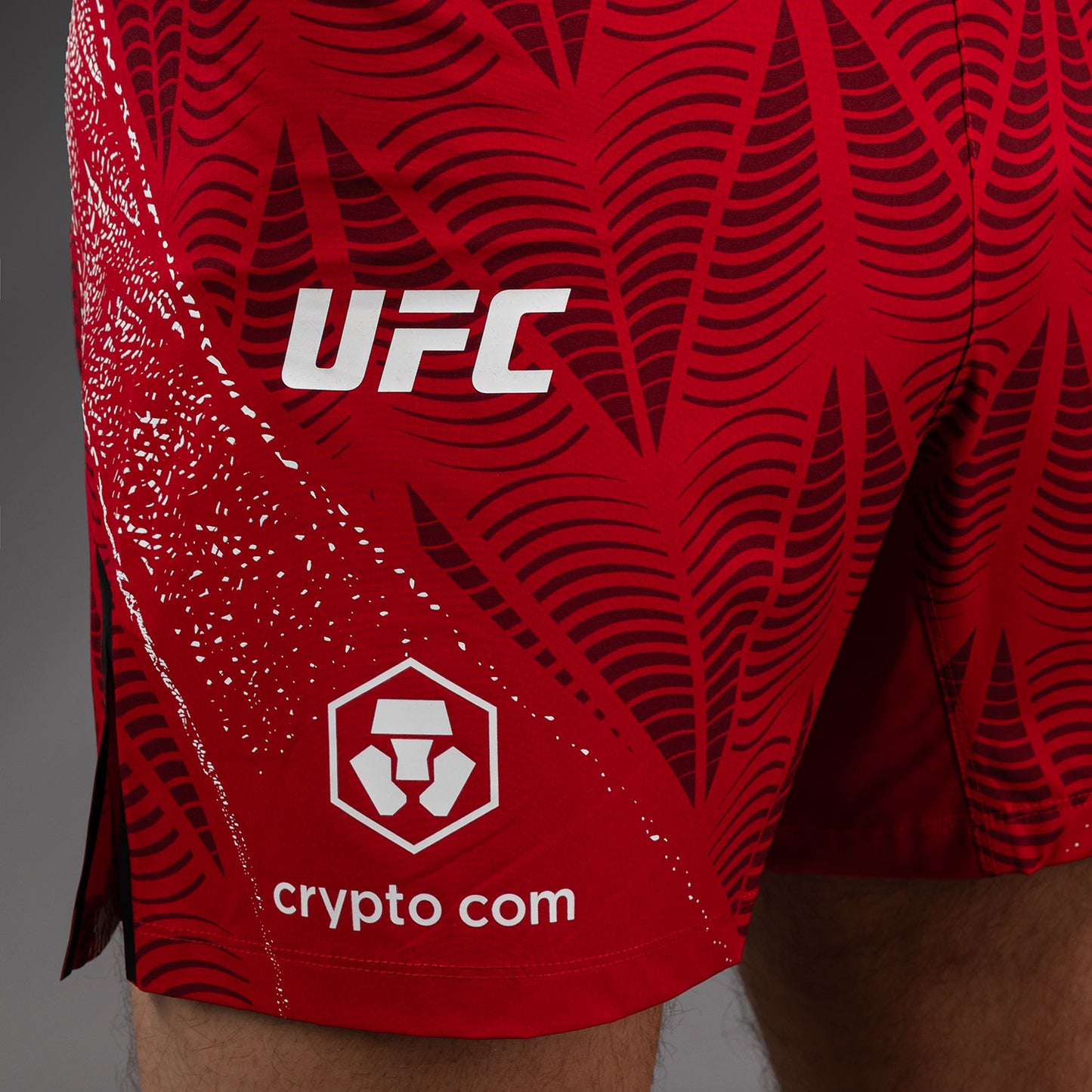 Men's UFC Zenith by Venum Red Authentic Fight Night Short Fit Fight Short Personalized