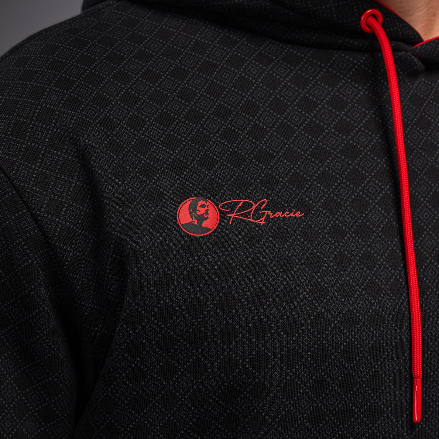 Venum x Roger Gracie Signature Hoodie - Black/Red  product-type_Sweatshirts Venum