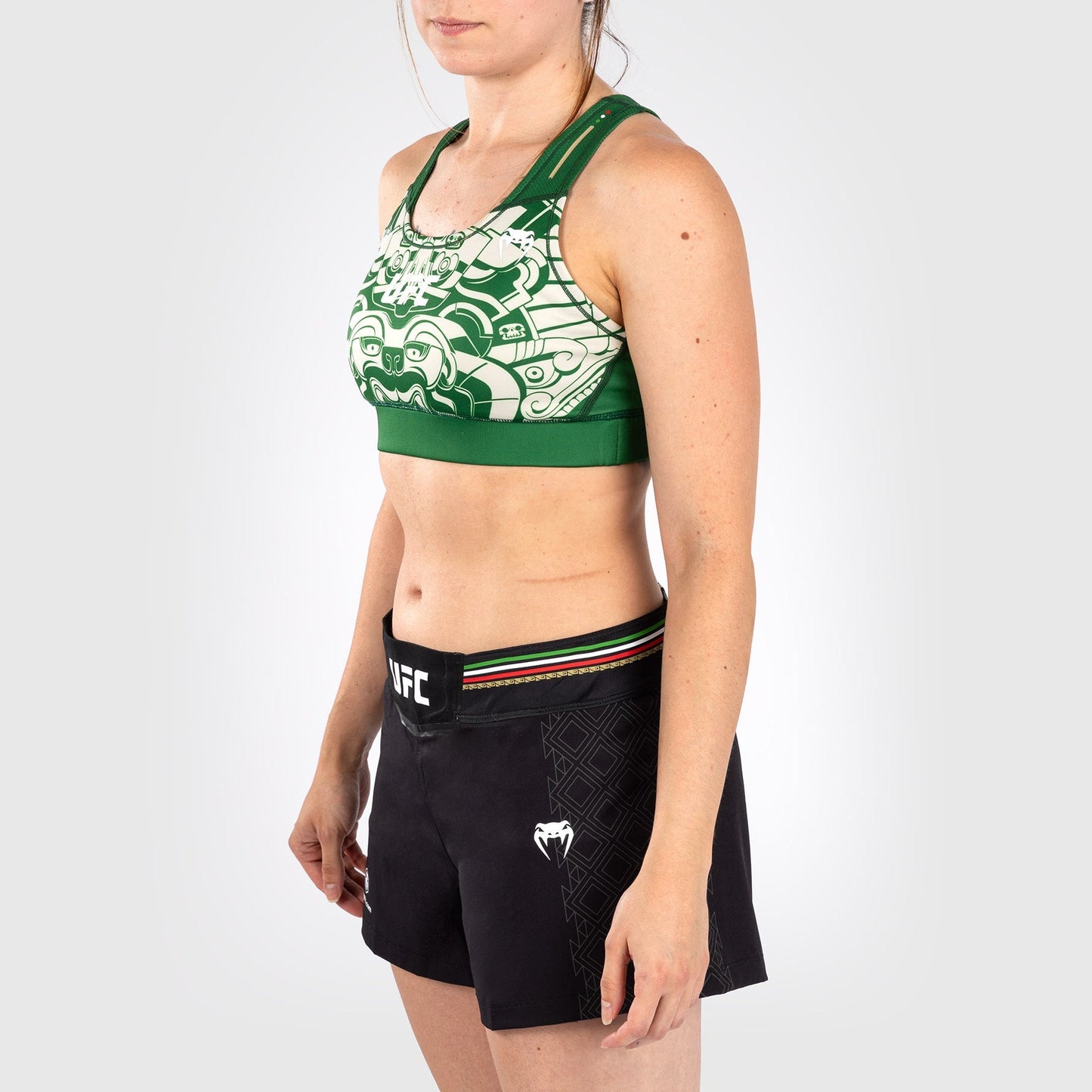 Noche UFC by Venum Authentic Fight Night Women’s Sports Bra - Green