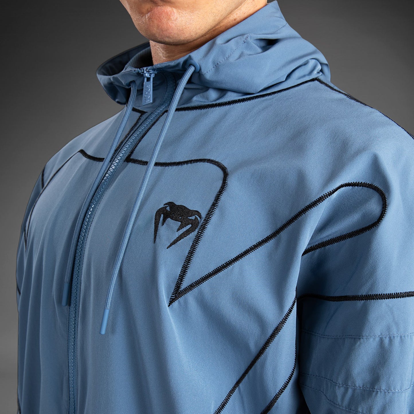 Venum Attack 90 Tracksuit Jacket - Blue/Black