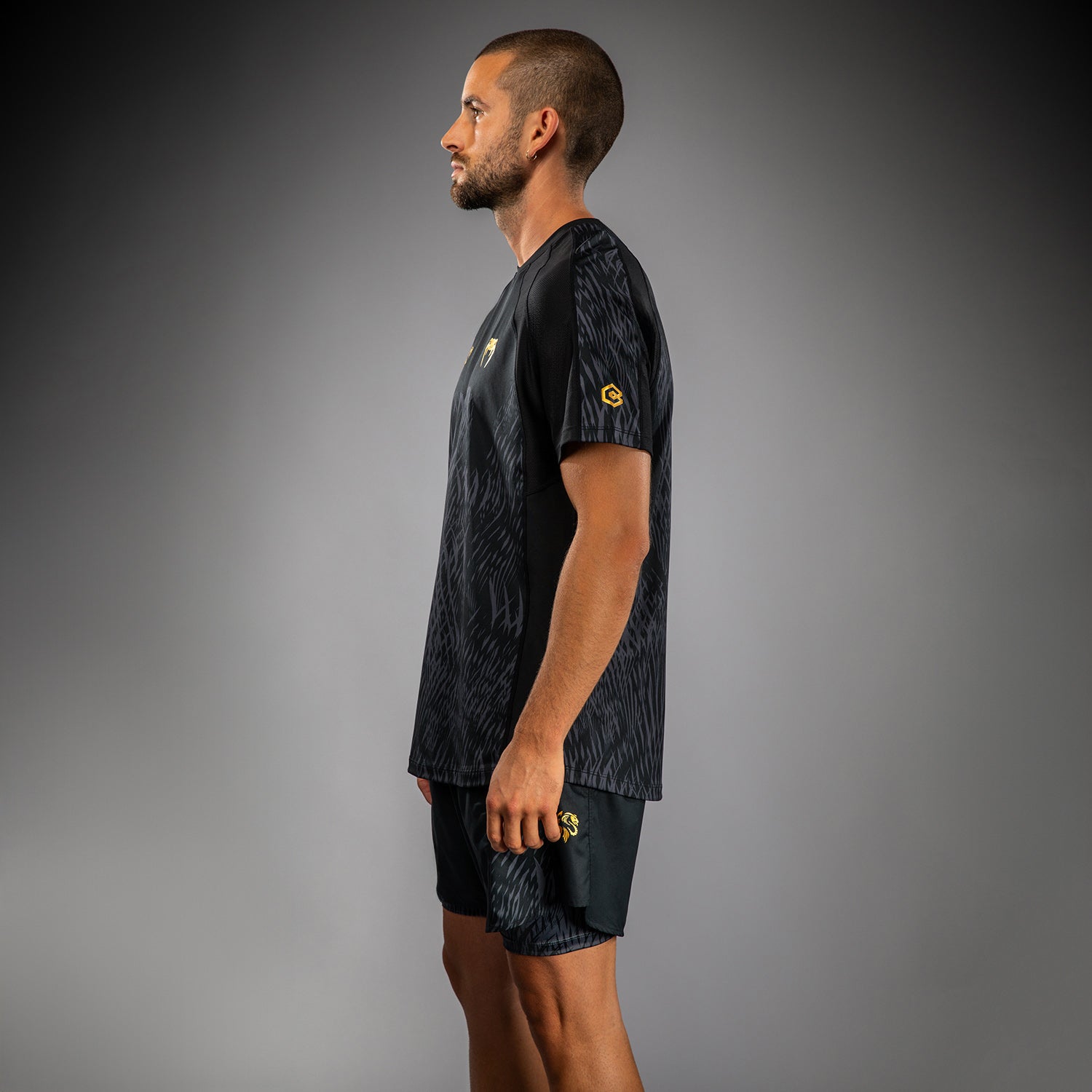 Venum x Chimaev Dry Tech - Black/Grey - Venum