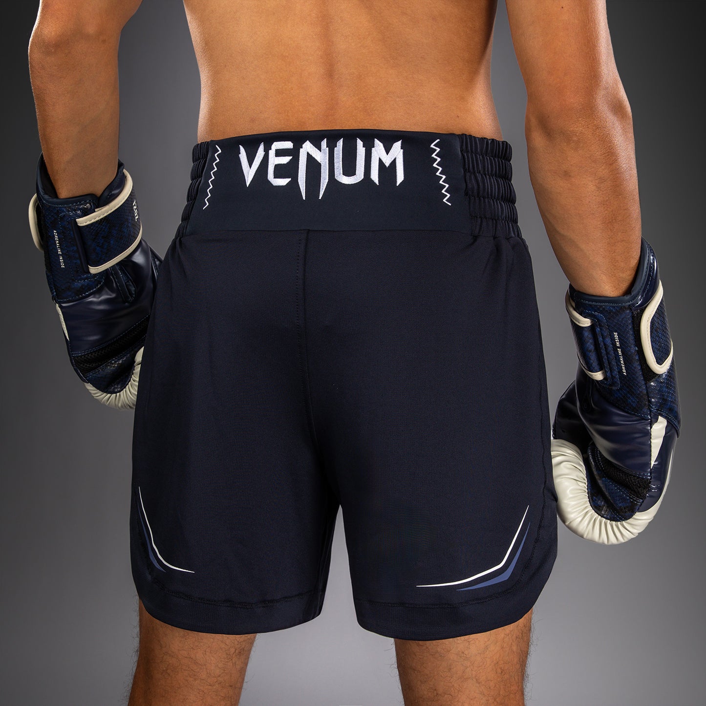 Venum G-Core Boxing Shorts - Navy Blue/White  product-type_Boxing shorts Venum