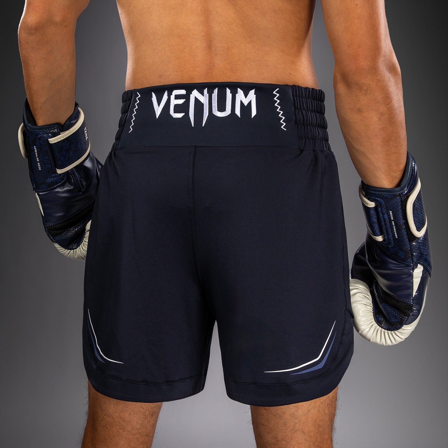 Venum G-Core Boxing Shorts - Navy Blue/White  product-type_Boxing shorts Venum