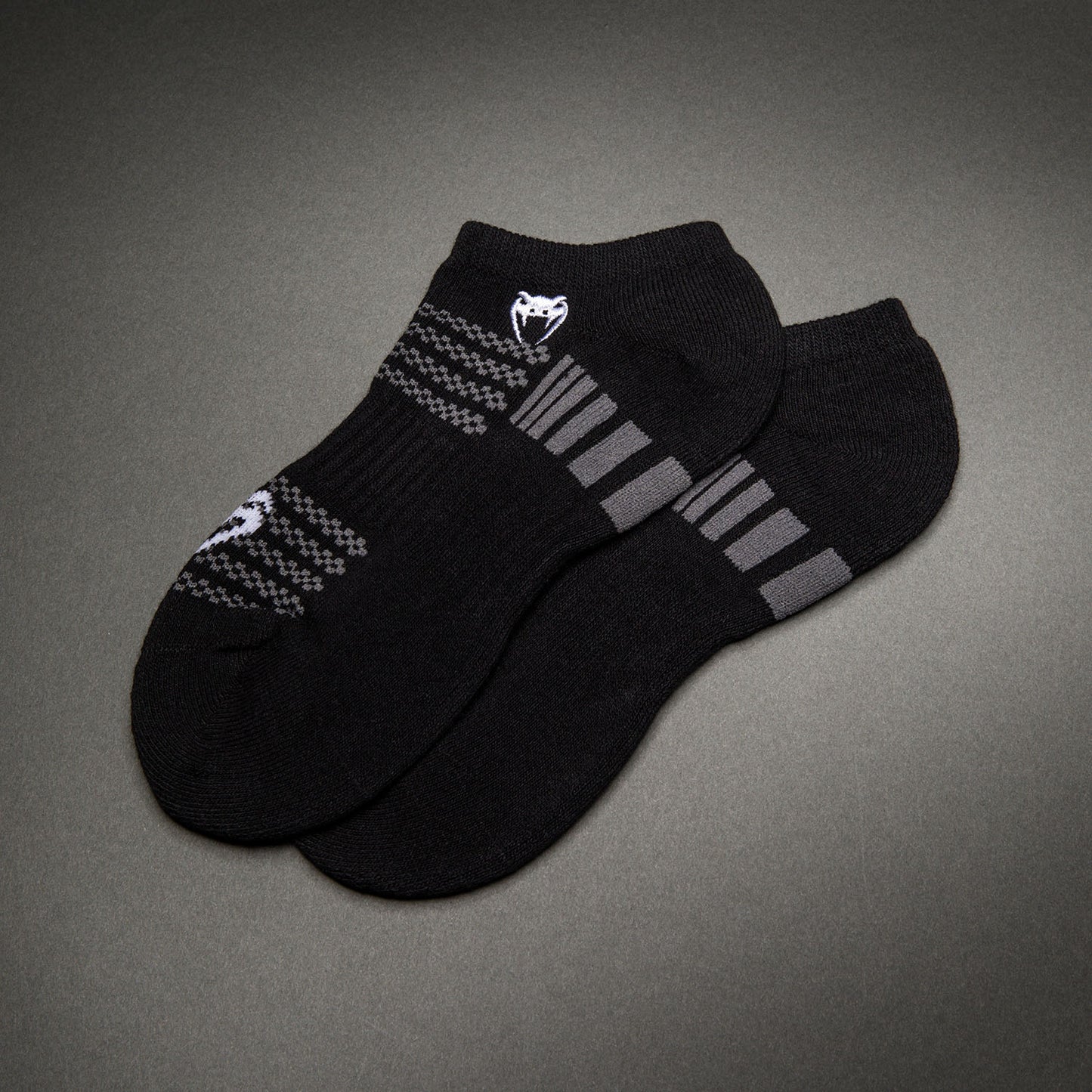 Venum Vector No-Show Socks - Black/Grey  product-type_Socks Venum