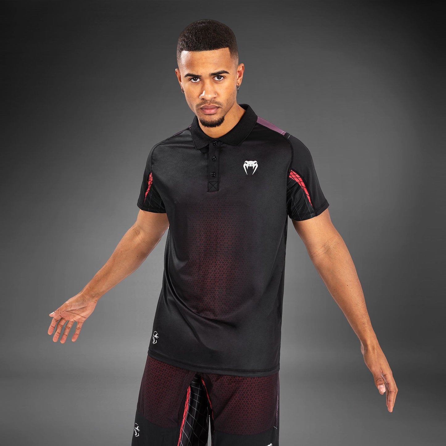 Venum x Dodge Banshee Men’s Dry Tech Polo - Black