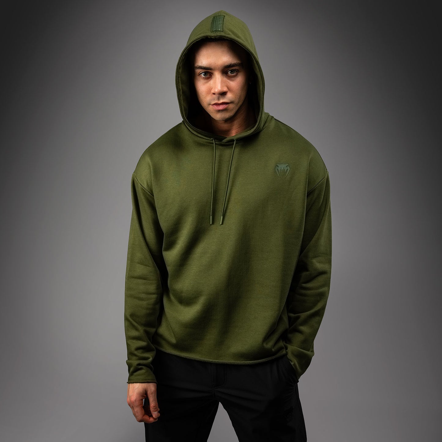 Venum Divide Hoodie - Khaki  product-type_Sweatshirts Venum
