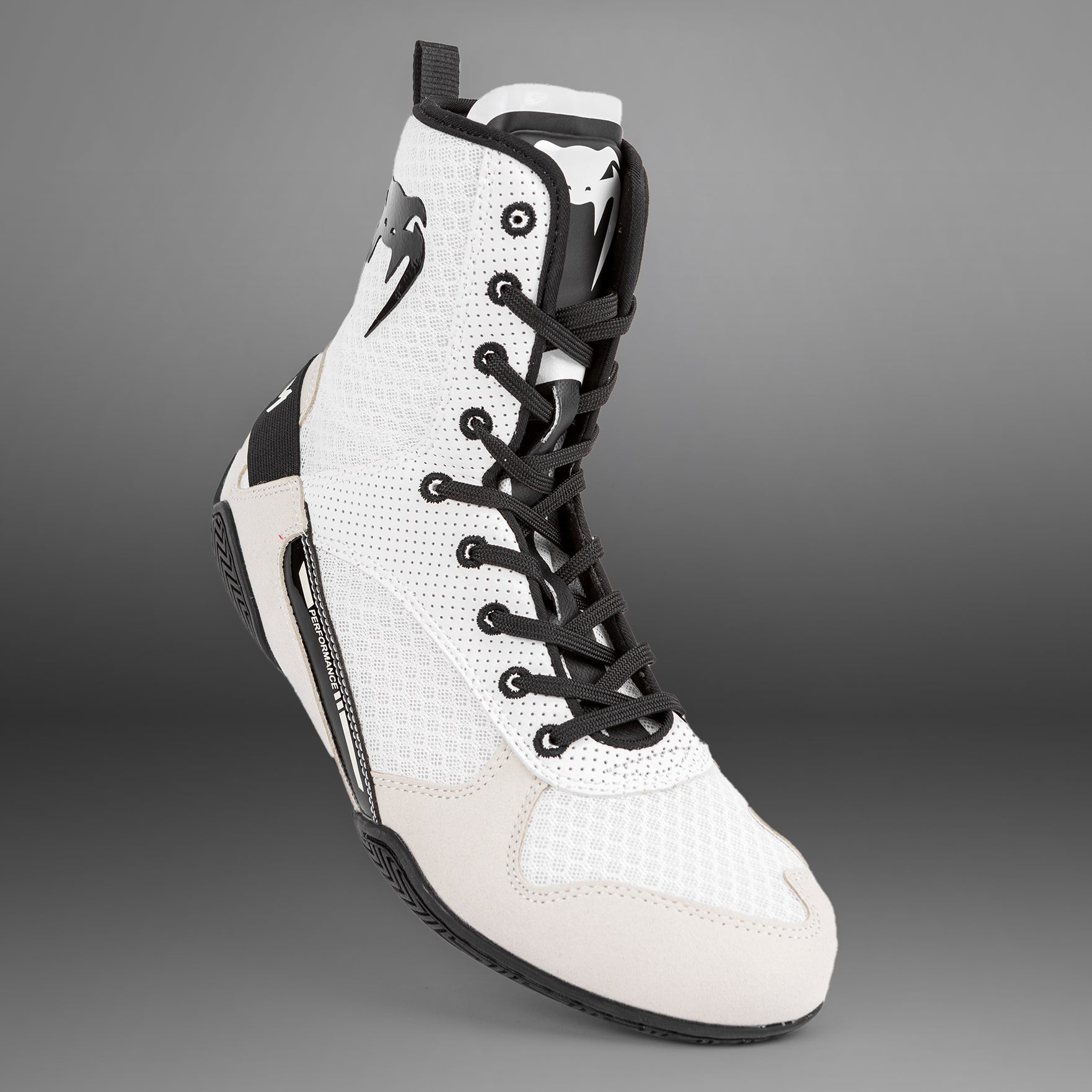 Venum Elite Boxing Shoes – Black/Bronze - Venum