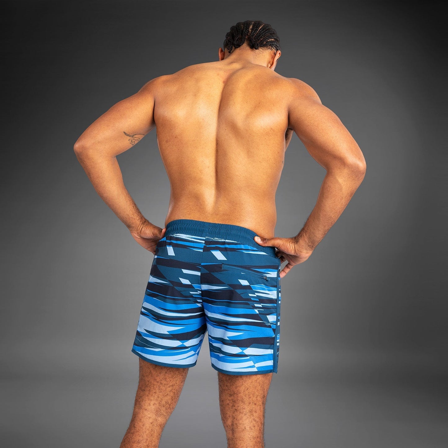Venum Rapid Men’s Board Shorts - Shadow Blue