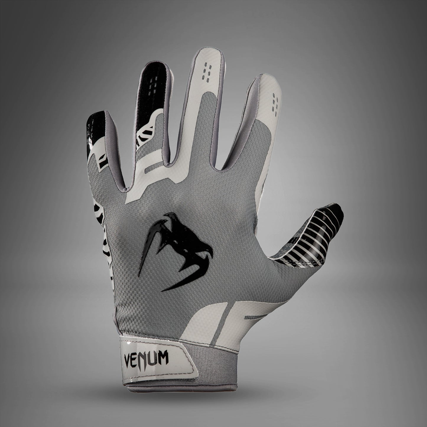 Venum Elite Personalized Football Gloves - Silver/Black  product-type_Football Gloves Venum