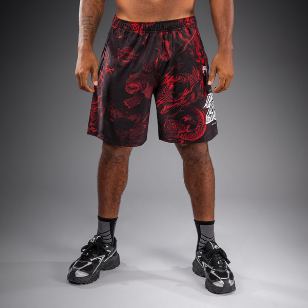 Venum 20th Anniversary Training Shorts - Black/Red - Venum