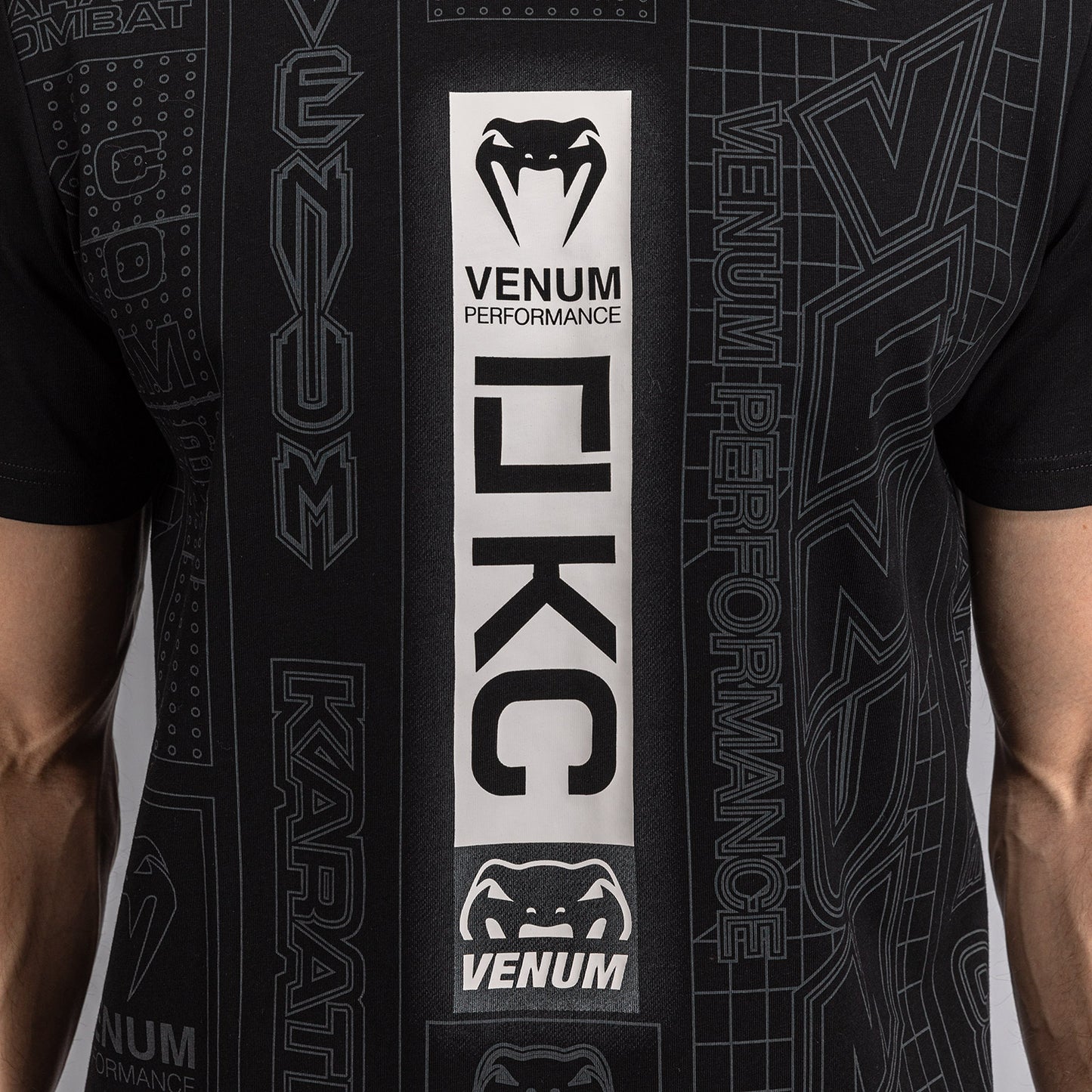 Karate Combat by Venum T-shirt - Black/Grey  product-type_T-Shirts Venum