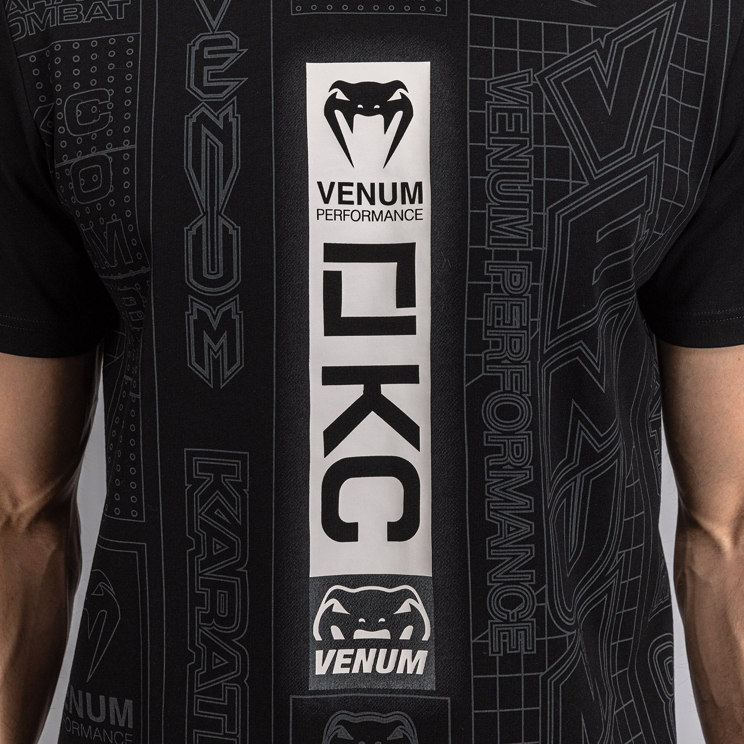 Karate Combat by Venum T-shirt - Black/Grey  product-type_T-Shirts Venum