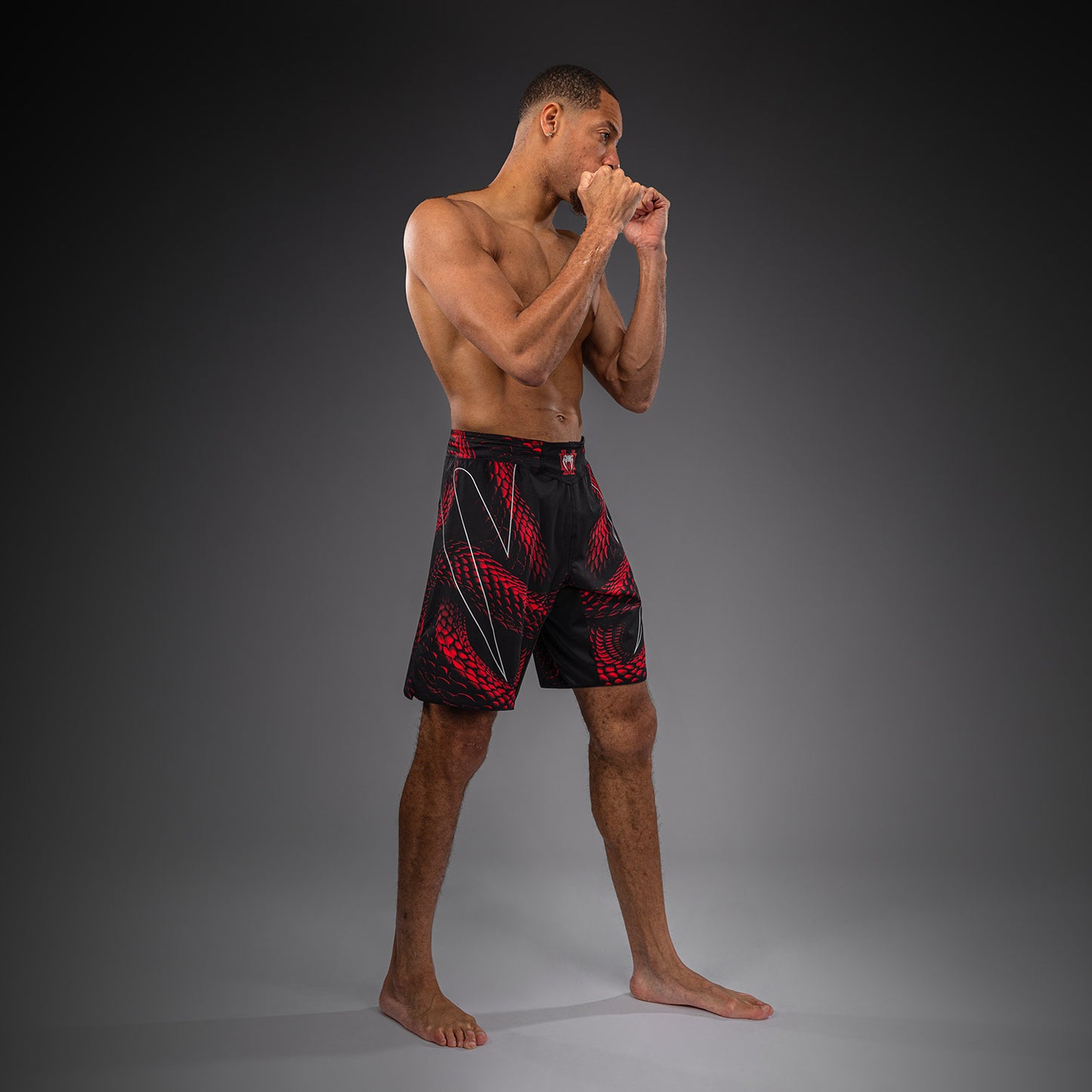 Venum Matupa Fightshorts - Black/Red/Silver