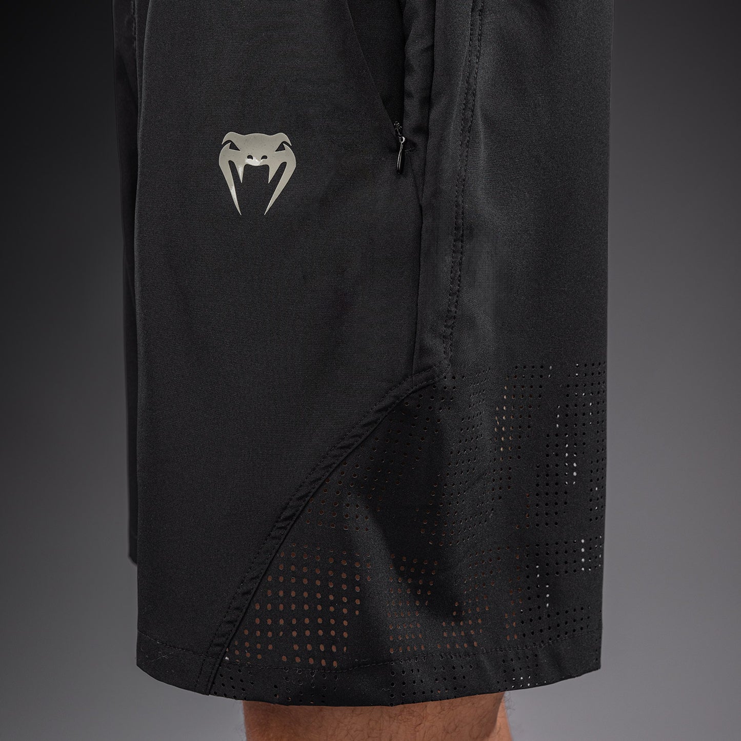 Venum Lazer Training Shorts - Black/Grey