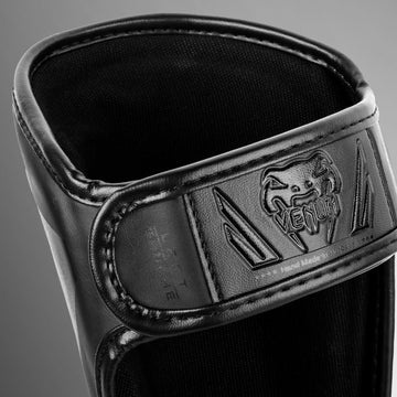 Venum Elite Shin Guards Kids - Exclusive - Black/Black