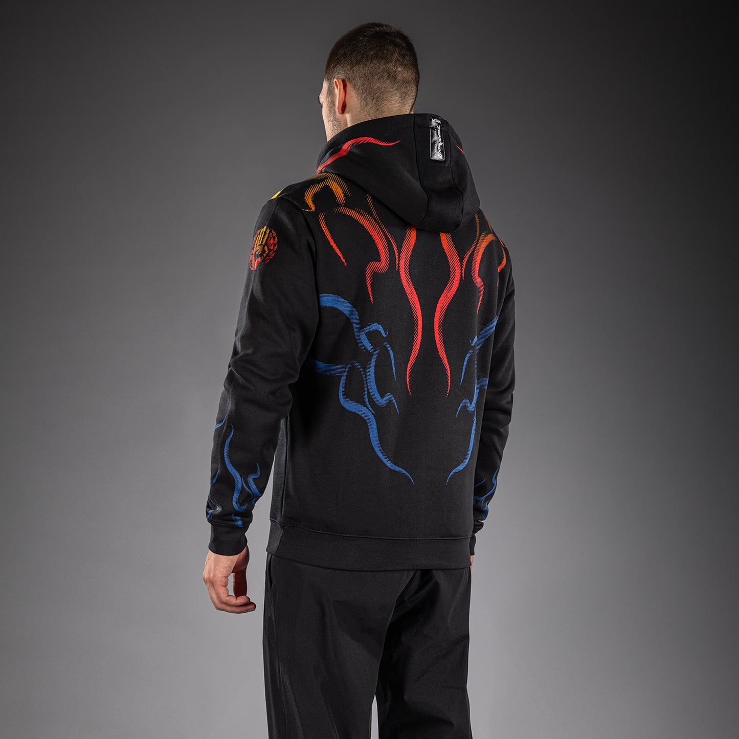 Venum x TEKKEN 8 Pullover Hoodie - Yoshimitsu - Black/Orange