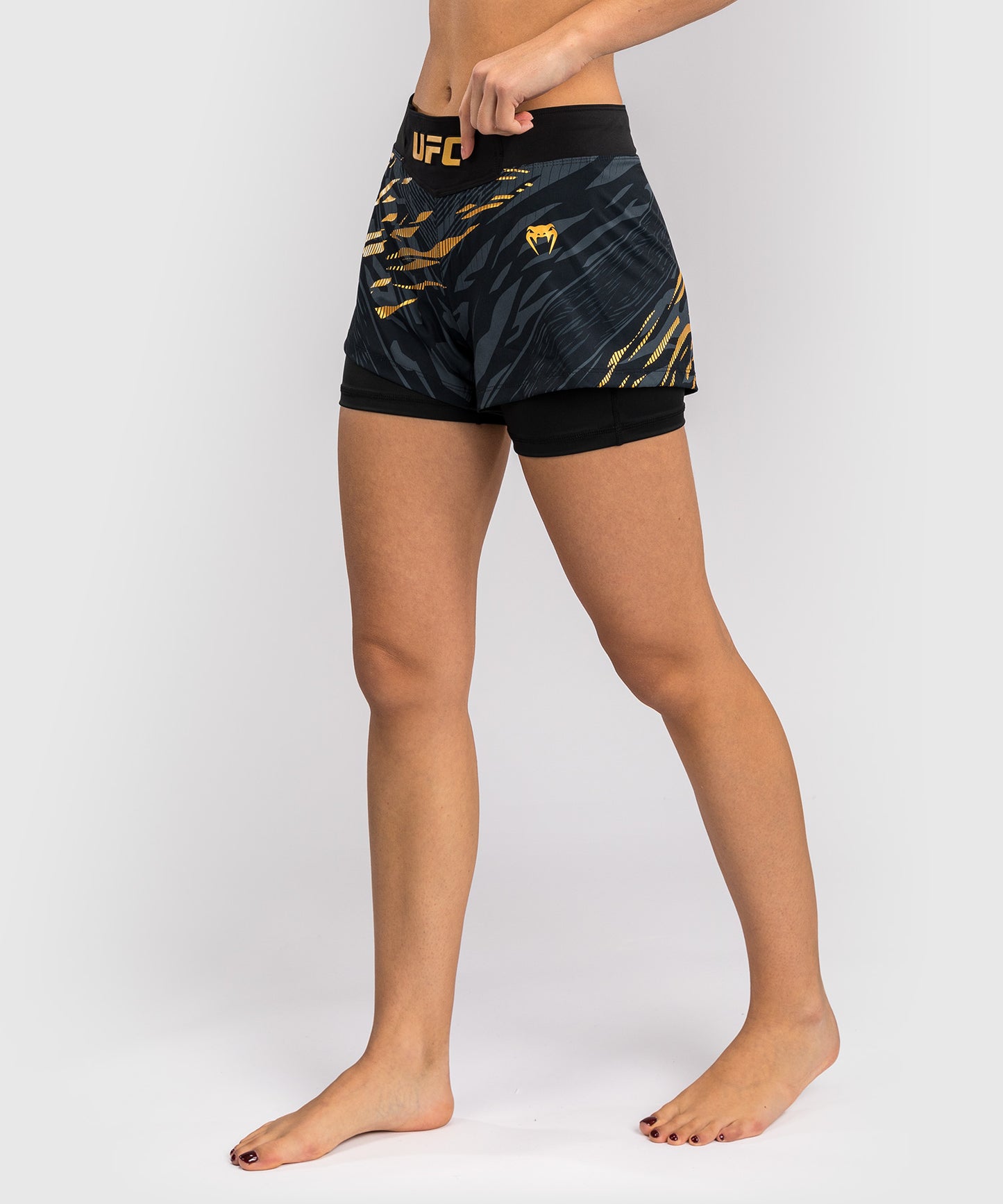 UFC Fusion by Venum Personalized Authentic Fight Night Women's Fight Short - Champion