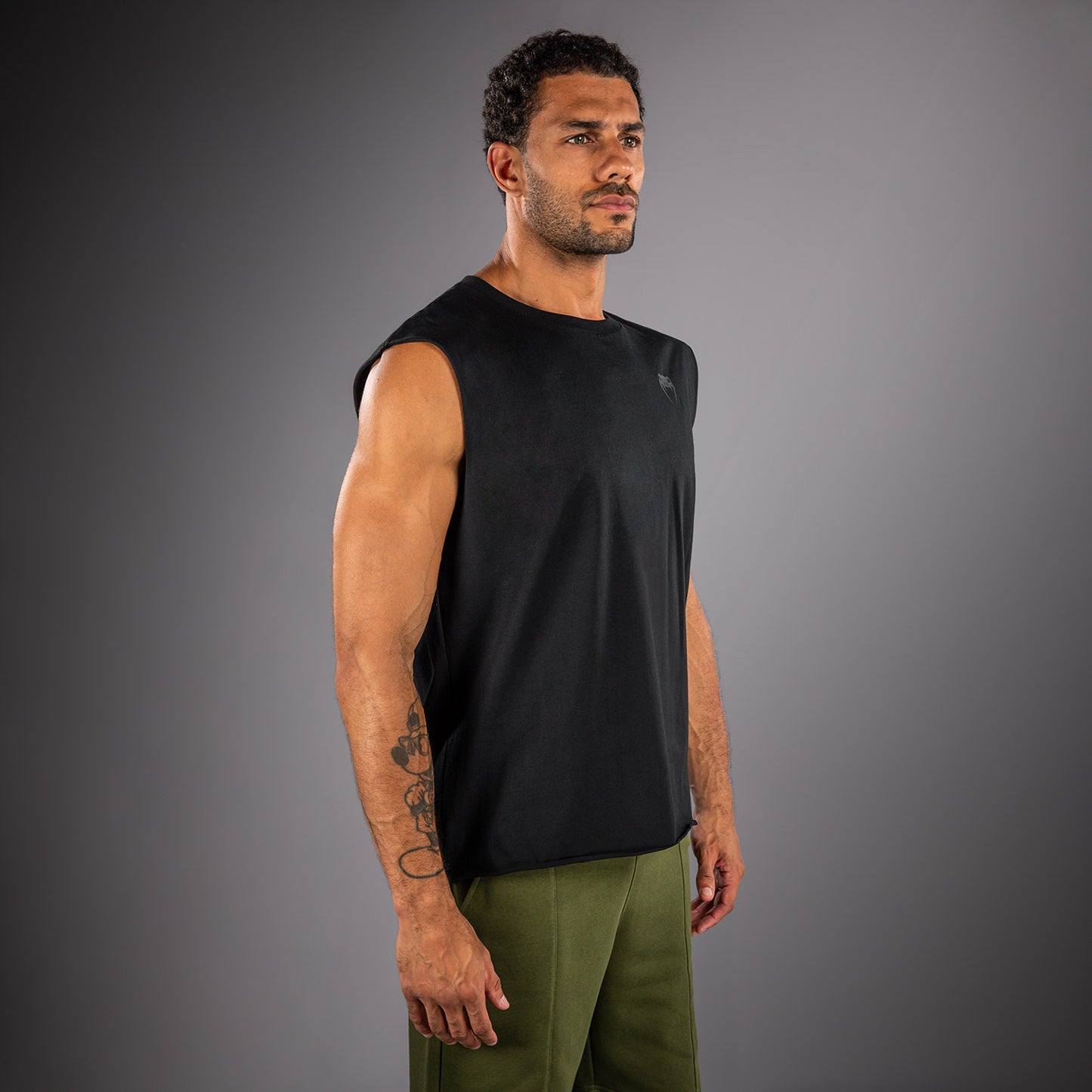 Venum Divide Sleeveless T-Shirt - Black  product-type_T-Shirts Venum
