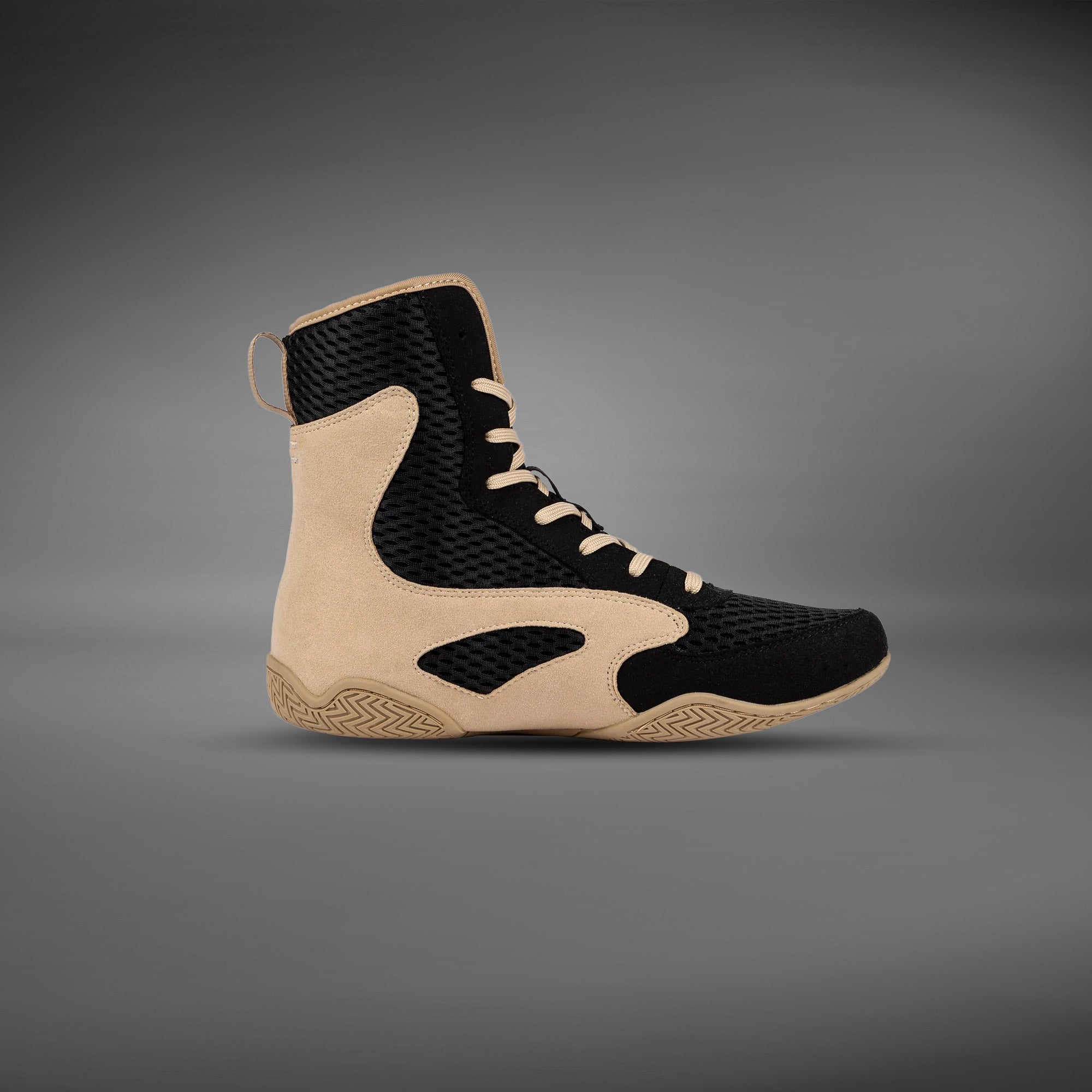 Venum Contender Boxing Shoes - Black/Sand - Venum