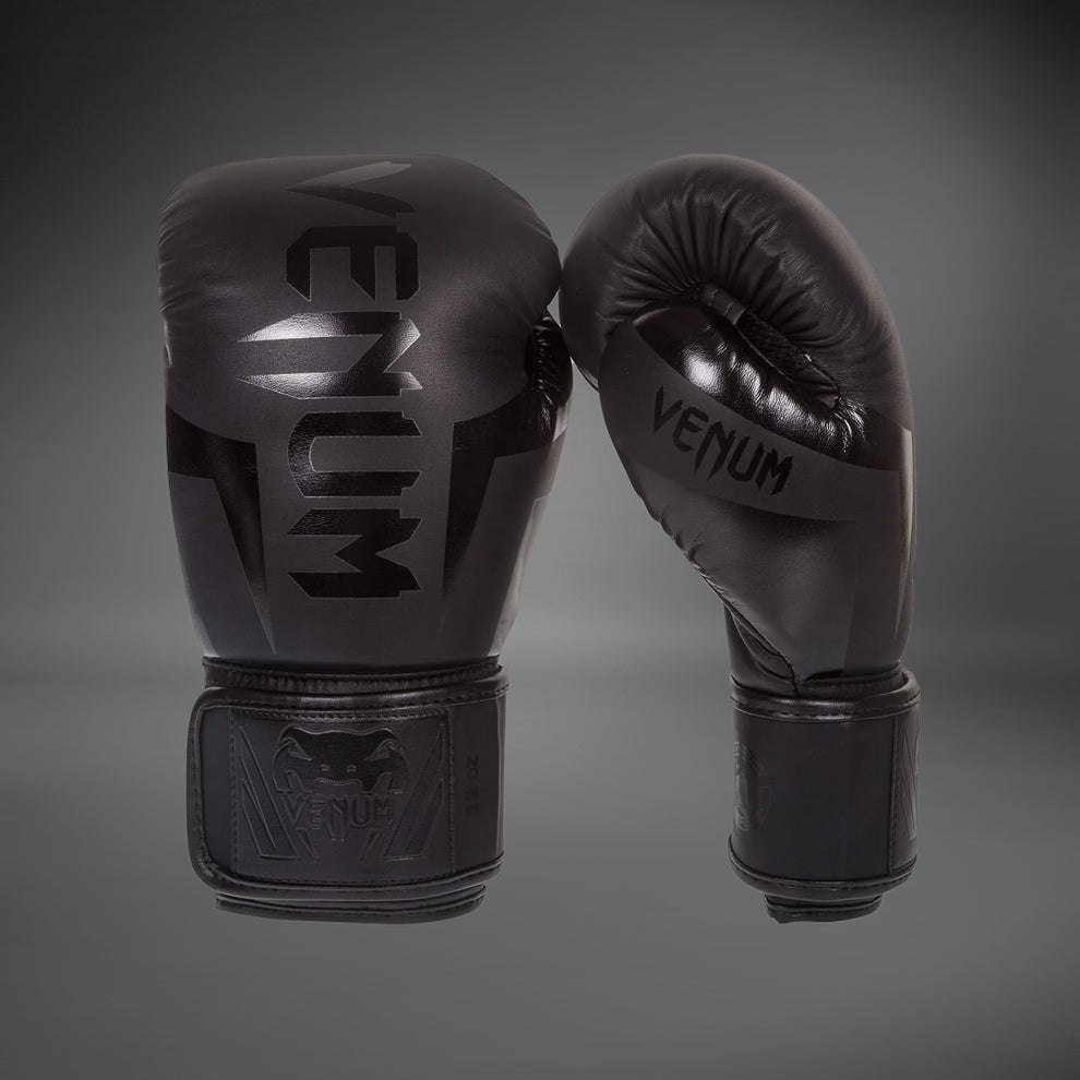 Venum Elite Boxing Gloves Black Venum