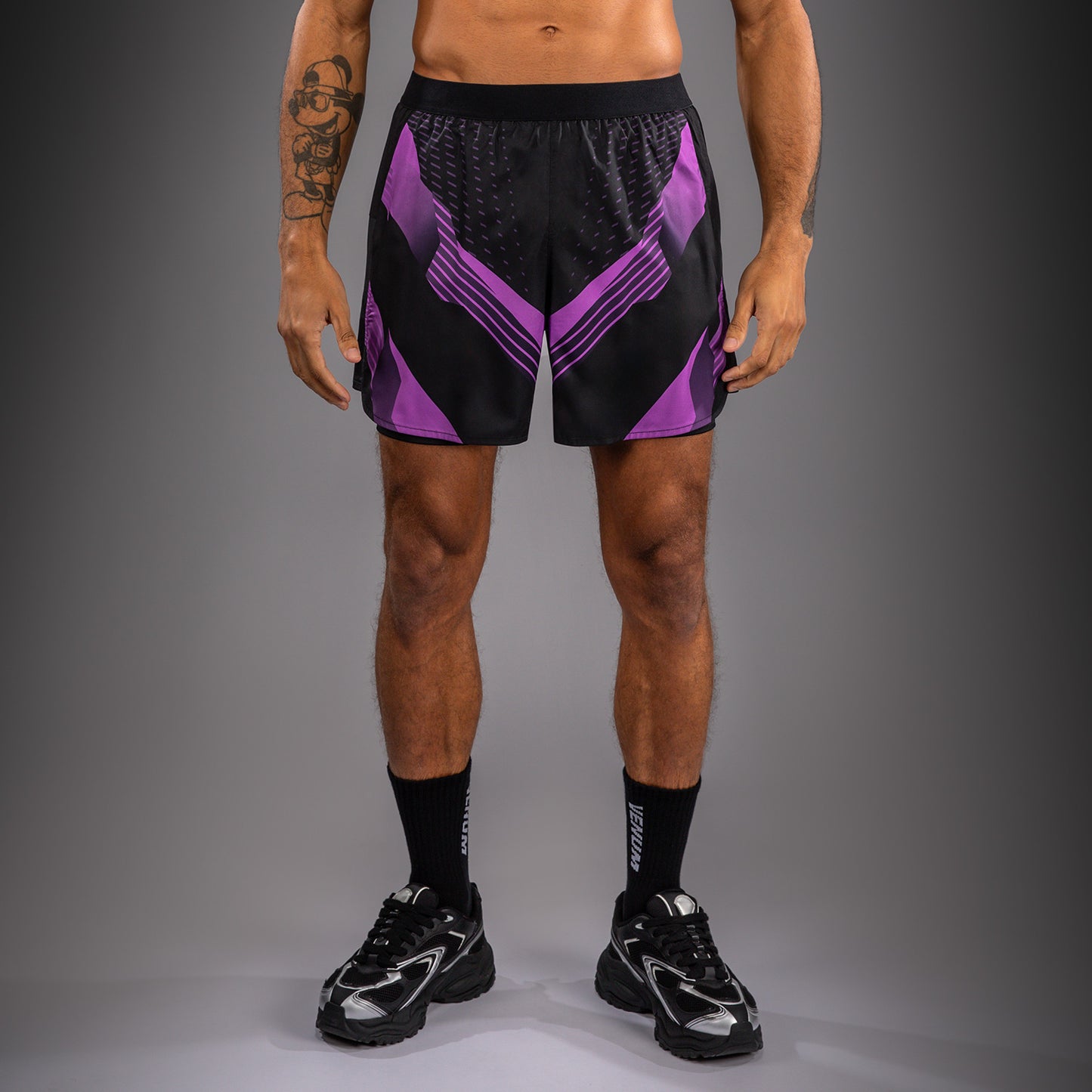 Venum No-Gi 6.0 Training Shorts - Black/Purple  product-type_Training shorts Venum