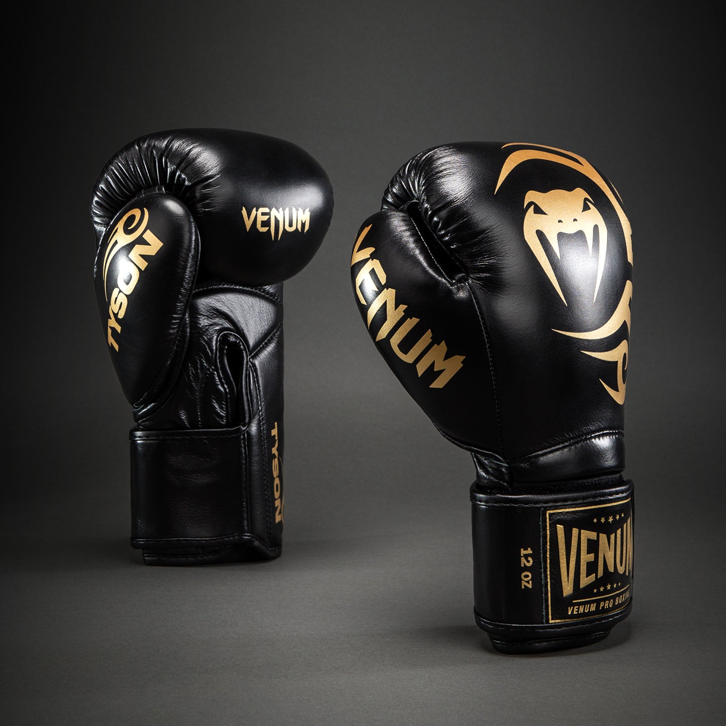 Venum Giant 2.0 Mike Tyson Pro Boxing Gloves - Black/Gold