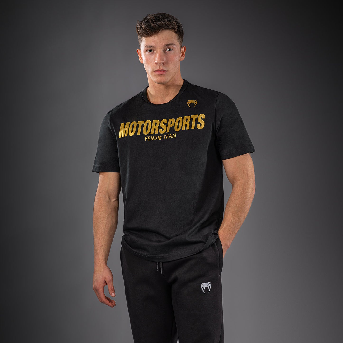 Venum Motorsports VT T-Shirt - Black/Gold