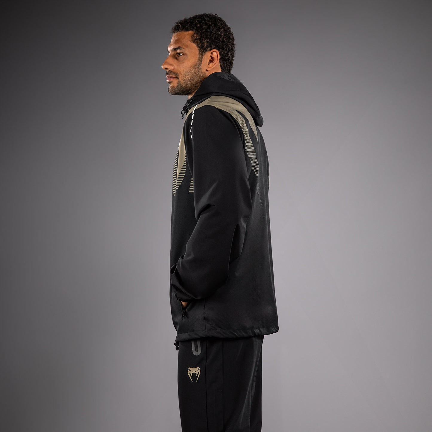 Venum Adrenaline Track Jacket - Black/Sand