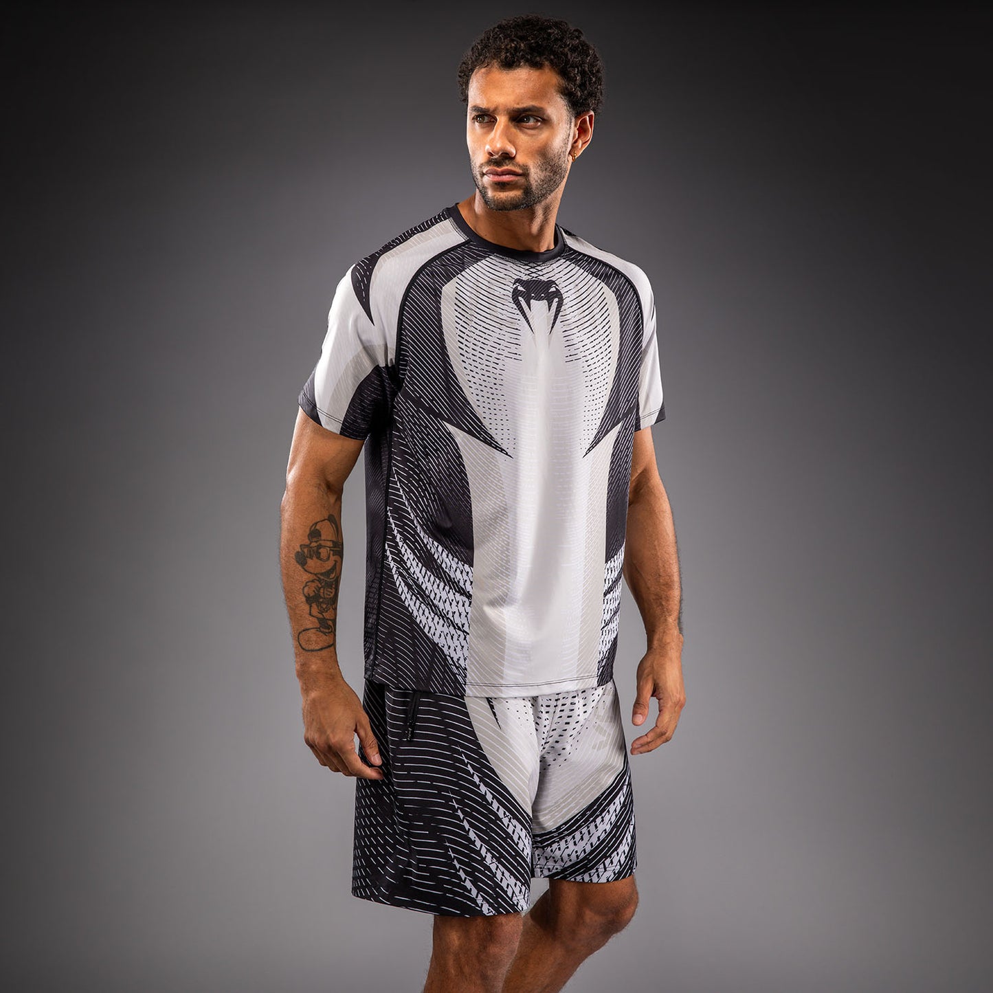 Venum Galactic 3.0 Dry Tech T-Shirt - Off-white/Black  product-type_Dry Tech T-Shirts Venum