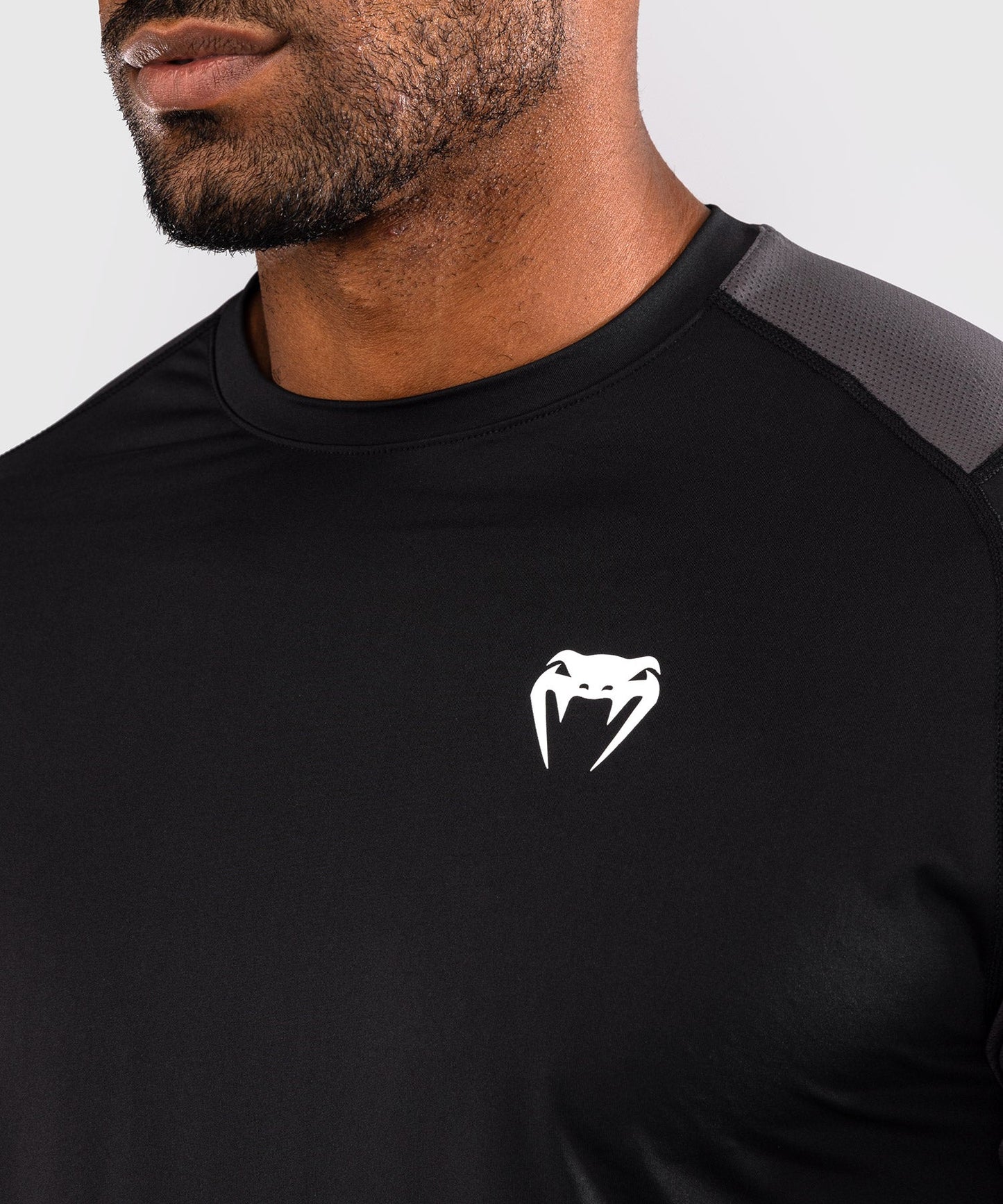 Venum Rapid Dry-Tech Shirt - Black/Storm Grey