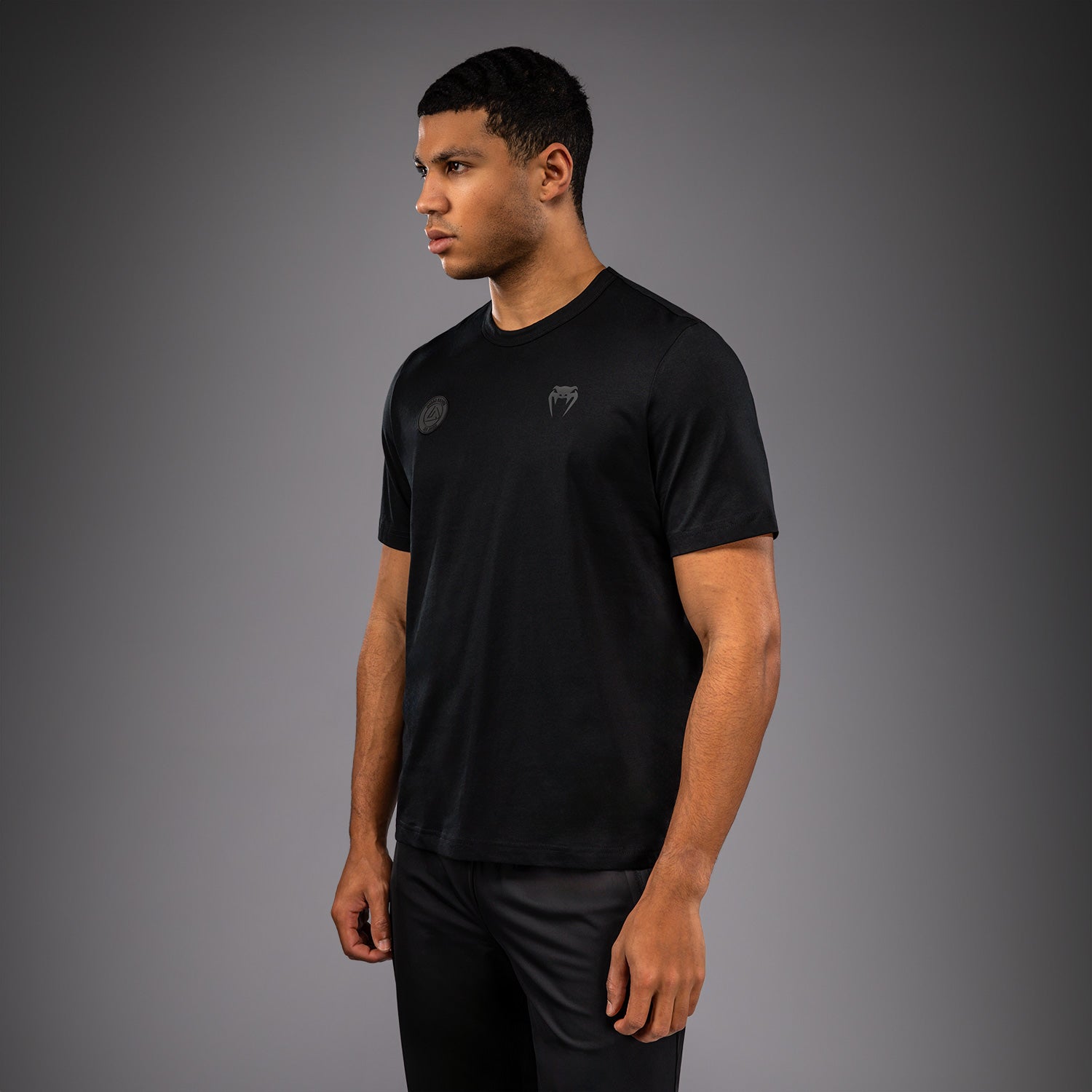 Venum x Roger Gracie Academy T-Shirt - Black  product-type_T-Shirts Venum