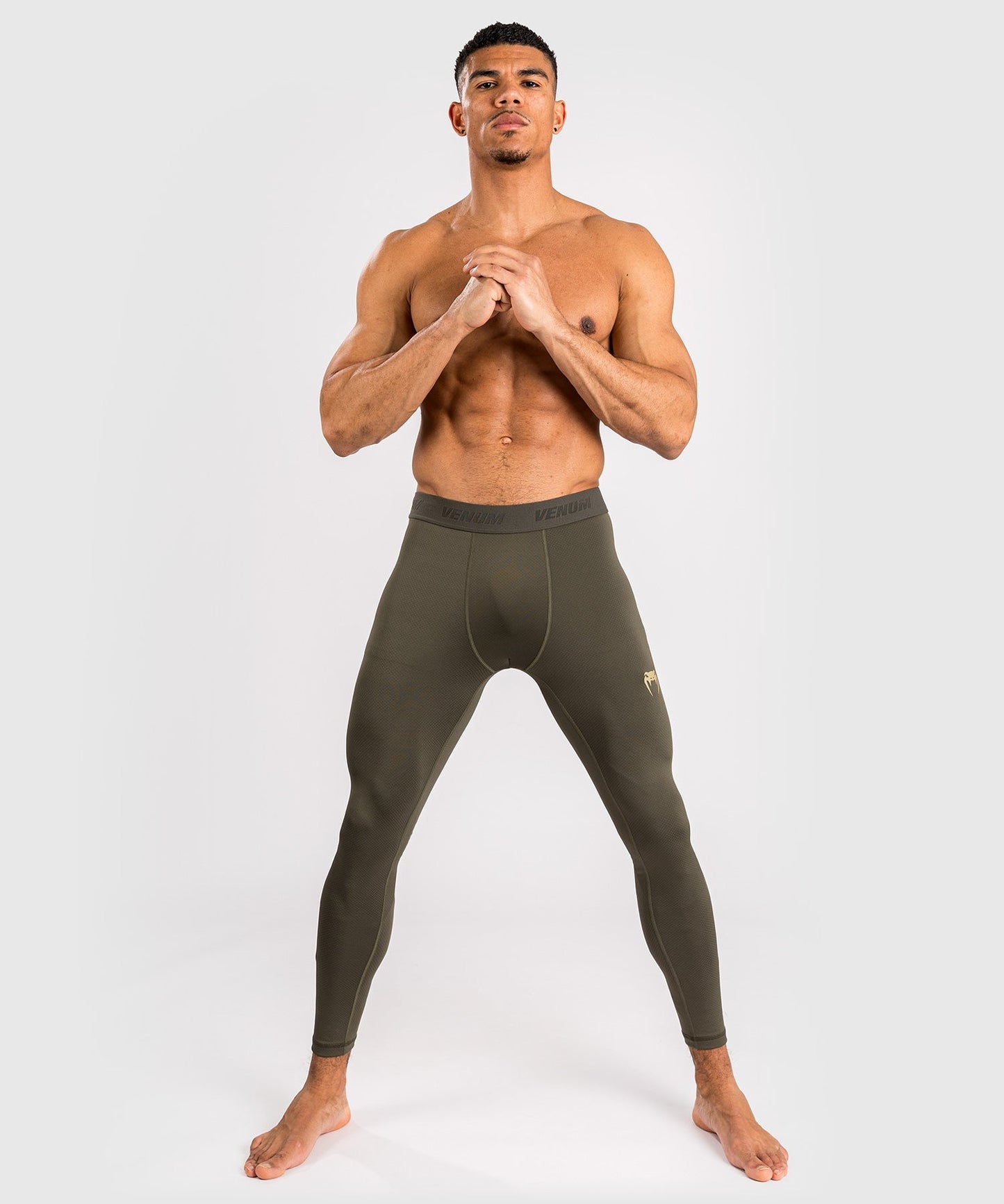 Pantalon de compression pour hommes Venum Contender - Kaki - Pantalons