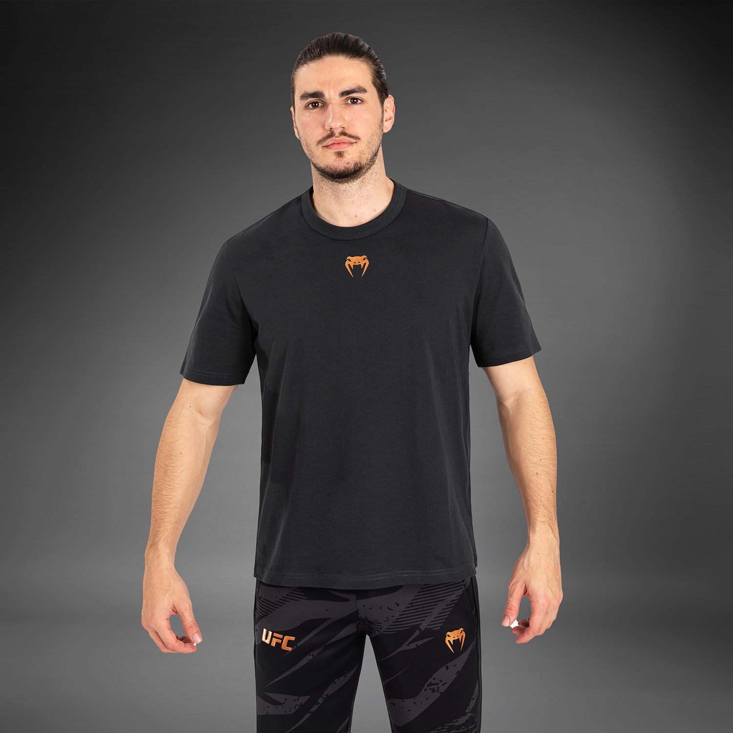 UFC Venum ボクシングウェア Sサイズ ブラック/グレー venum（ヴェナム） ボクシンググローブ グレー×ブラック 10oz