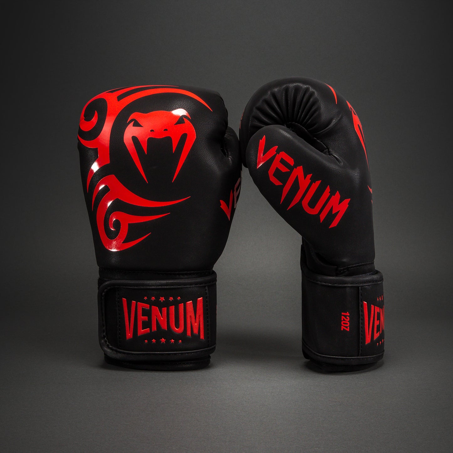 Venum Mike Tyson Replica Boxing Gloves - Black/Red  product-type_Boxing Gloves Venum