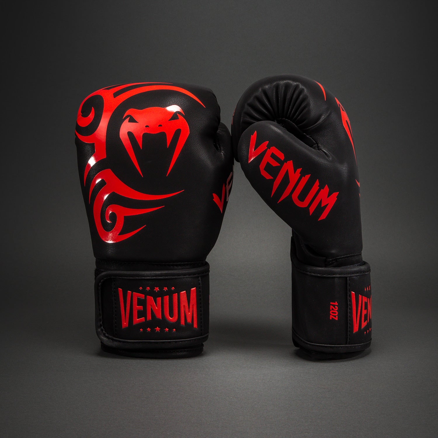 Venum Mike Tyson Replica Boxing Gloves - Black/Red  product-type_Boxing Gloves Venum