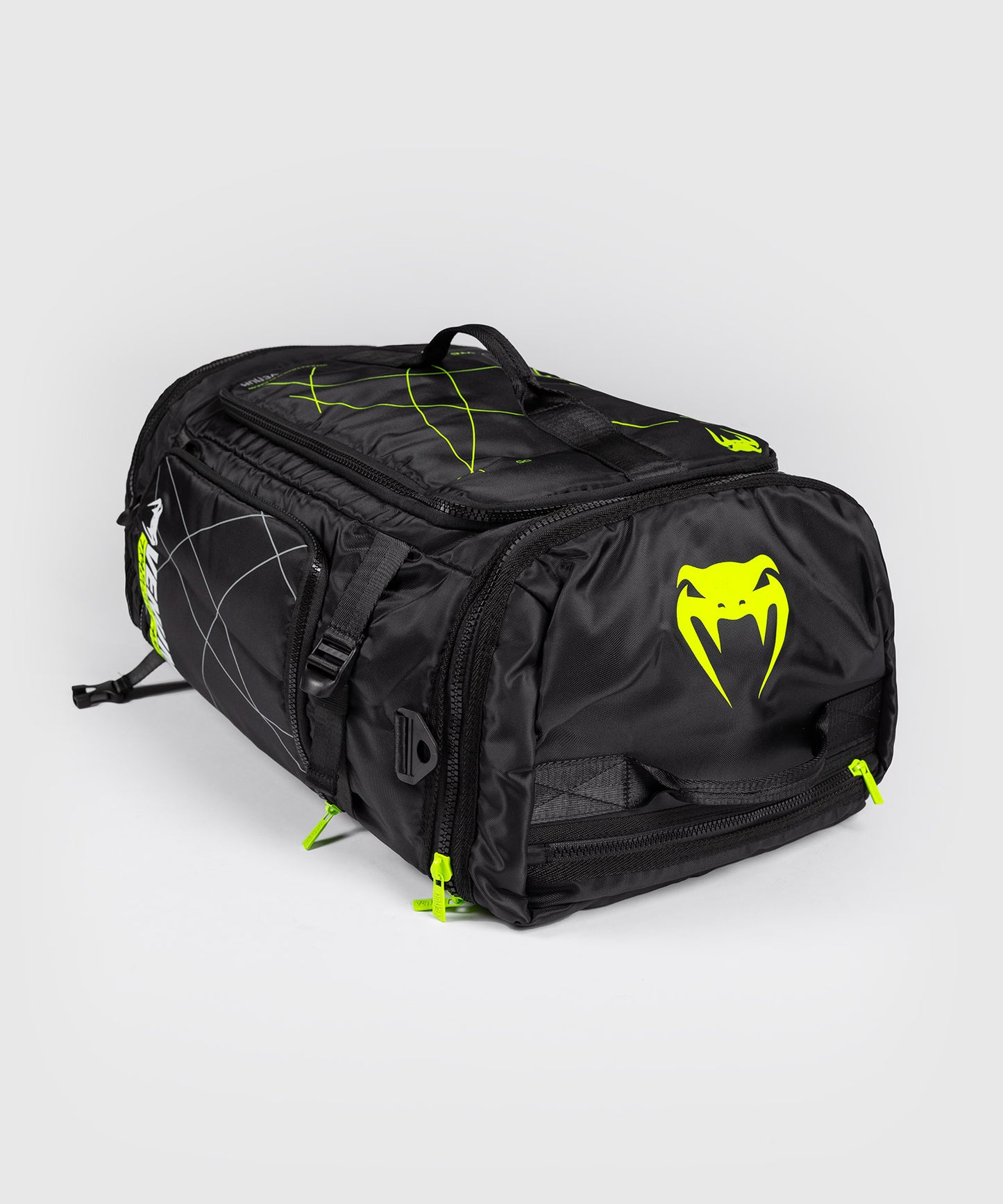 Venum Training Camp 4.0 Sports Bag - Black/Neon Green