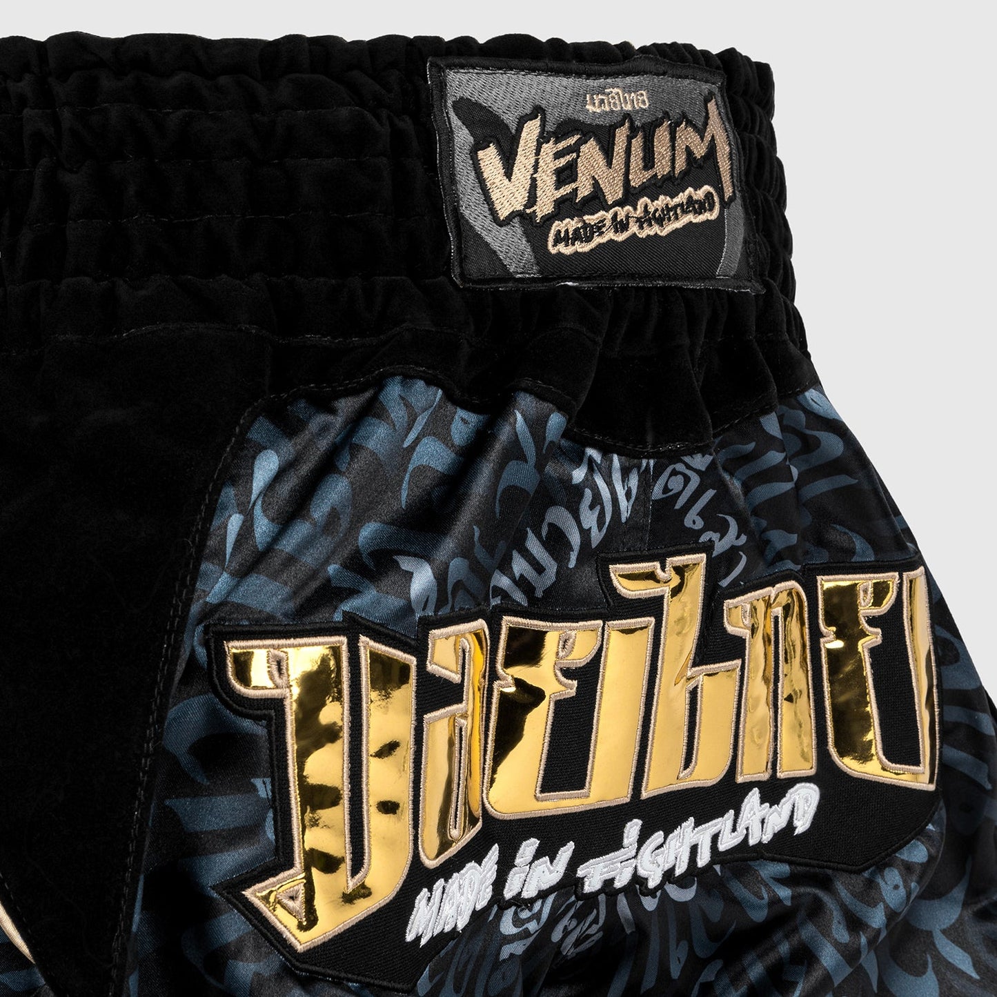 Venum Attack Muay Thaï Short - Black/Grey