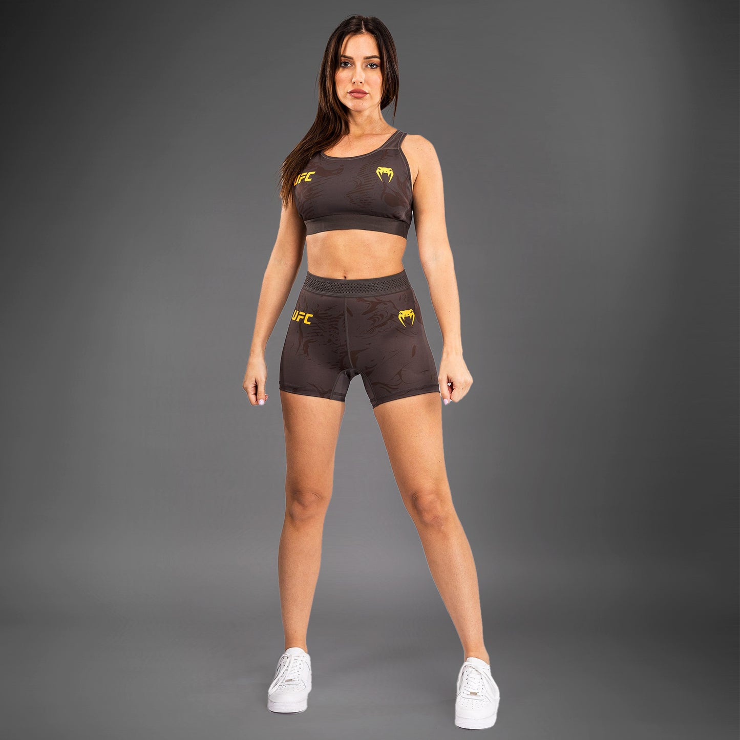 UFC Fusion by Venum Fight Week Women’s Vale Tudo Short - Earthen Brown