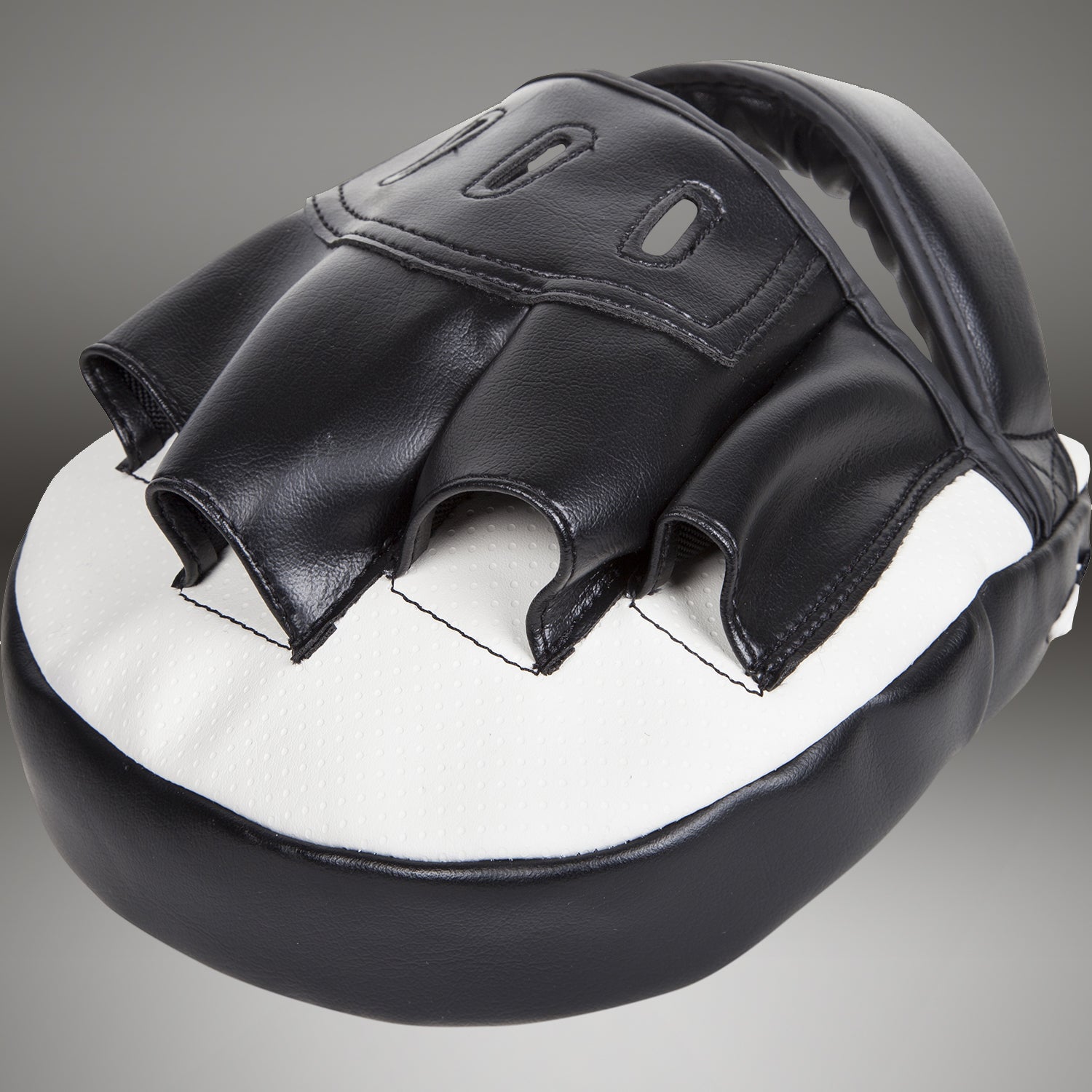 Venum Light Focus Mitts - White/Black (Pair) - Venum