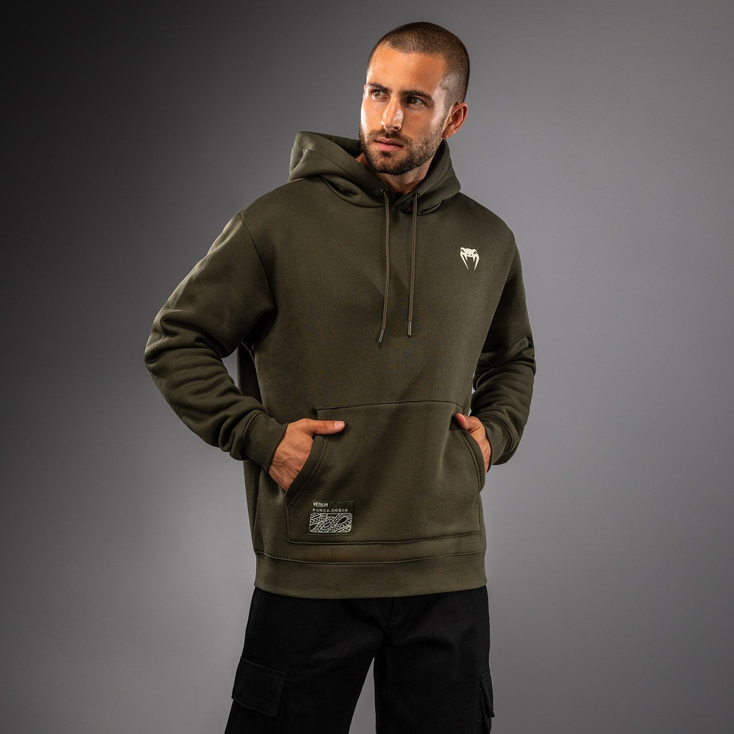 Venum Serpenti Hoodie - Khaki/Bronze/Ivory