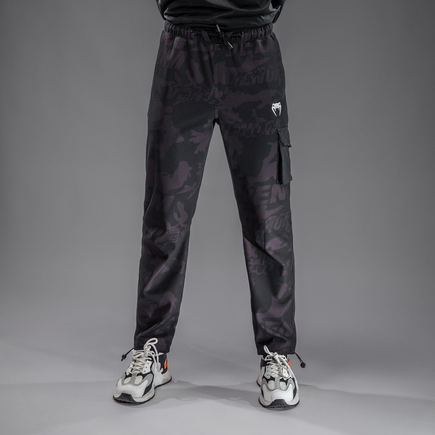 Trooper Men's Tracksuit Pants - Black/Forest Green