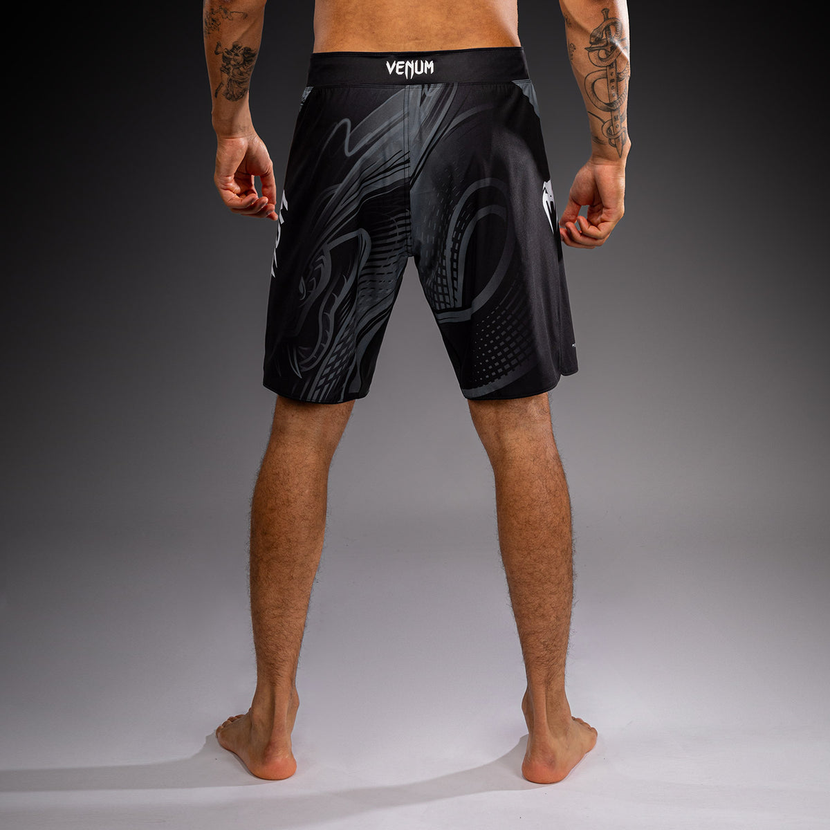 Venum Crimson Viper 2.0 Fightshorts - Black/Grey  product-type_MMA Shorts Venum